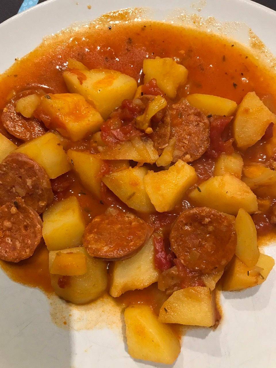 Pommes de terre à l’espagnol - Recette Cookeo | Moulinex