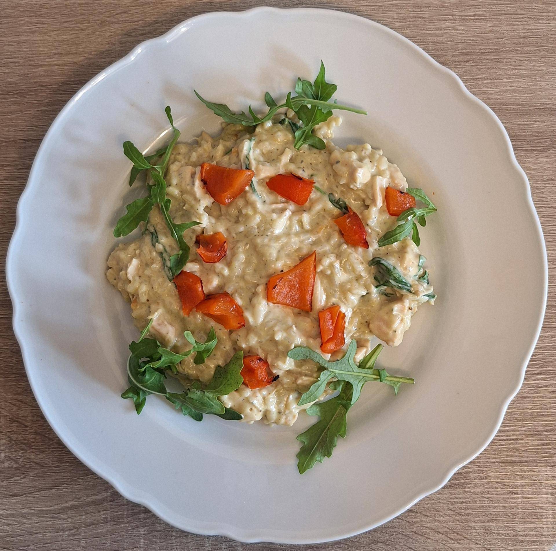 Risotto met kip en blauwaderkaas - Recepten Cookeo V3 | Moulinex