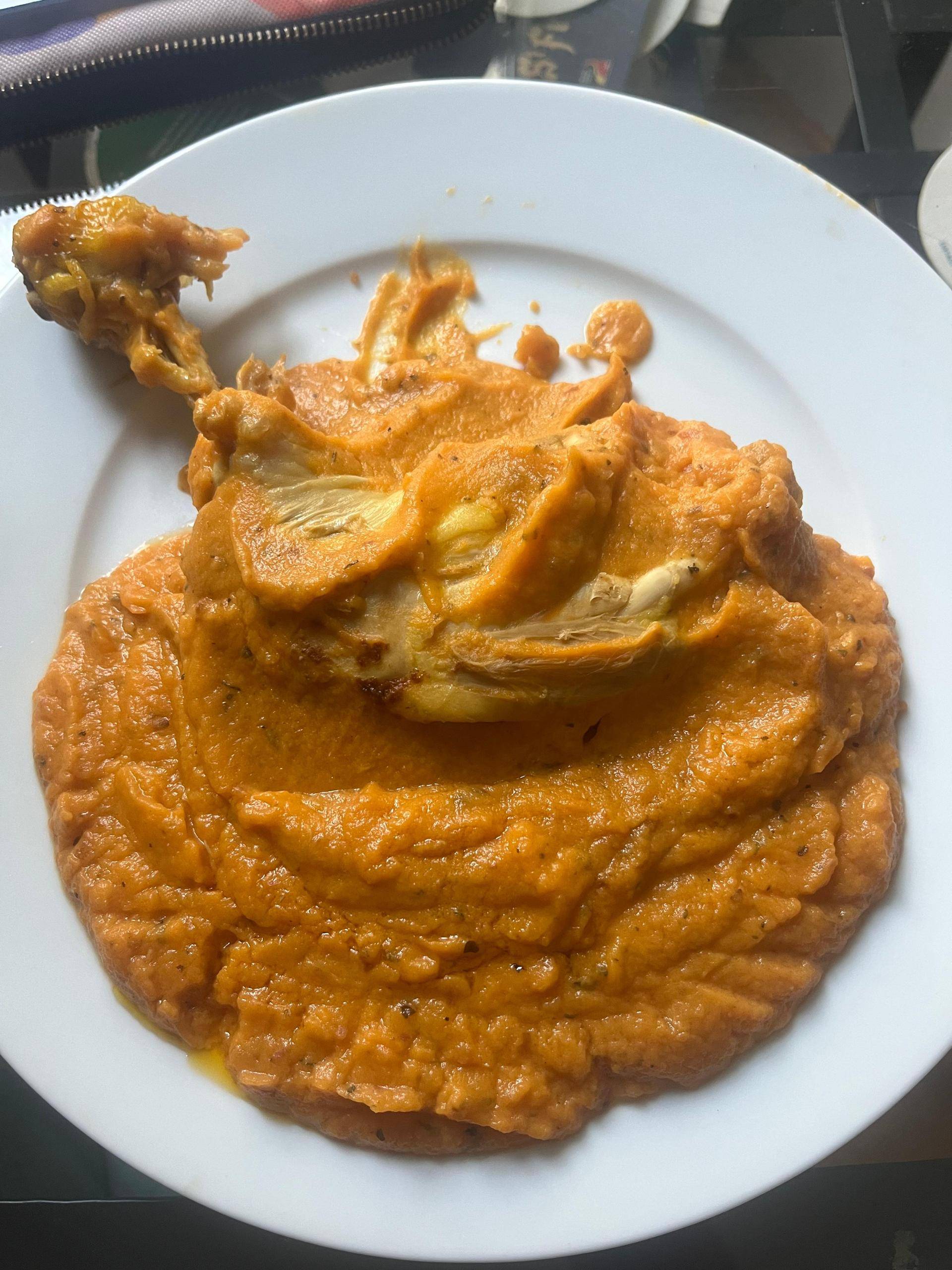 Purée de patates douces et butternut - Recepten Companion Connect XL | Moulinex