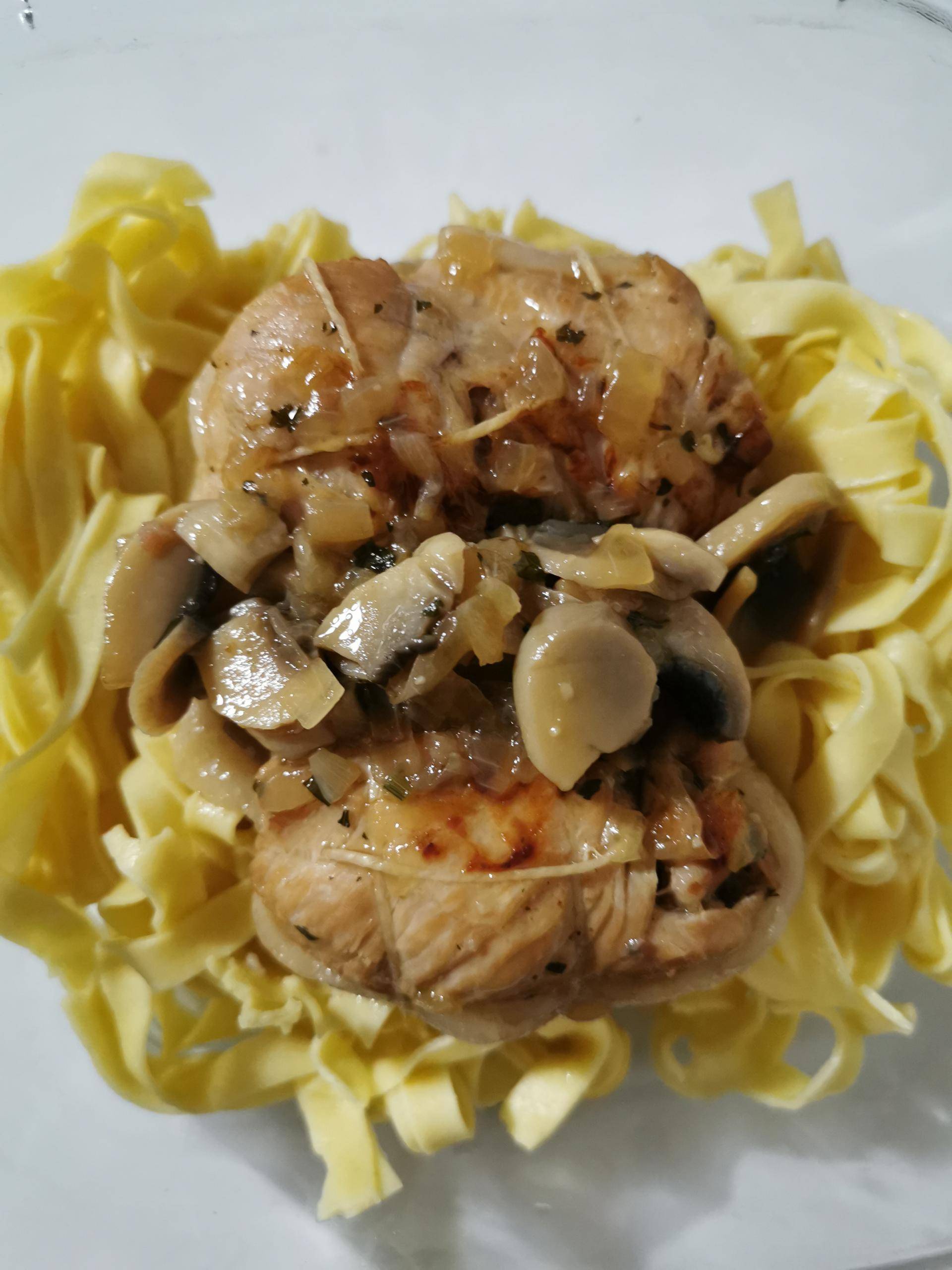 PAUPIETTES DINDE CHAMPIGNONS - Recepten Cookeo | Moulinex