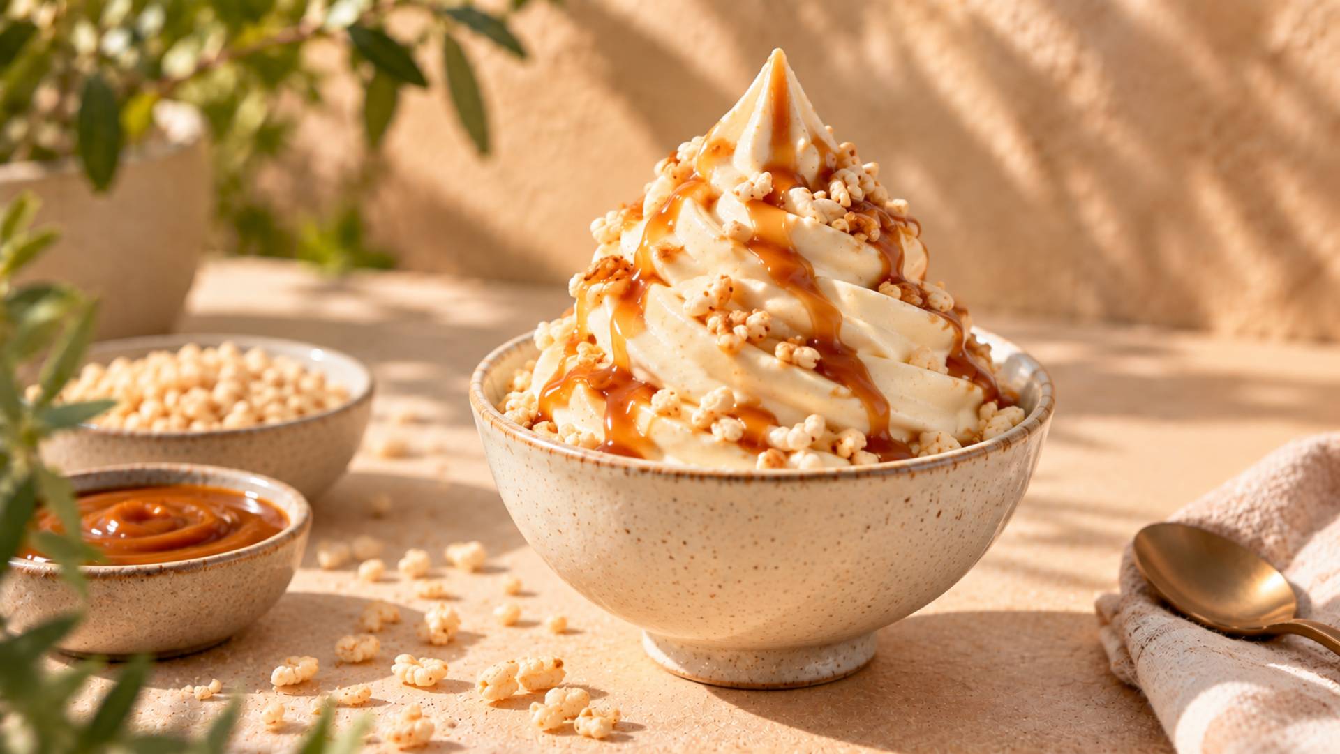 Glace parfaite au riz au lait - Recette Freezi | Moulinex