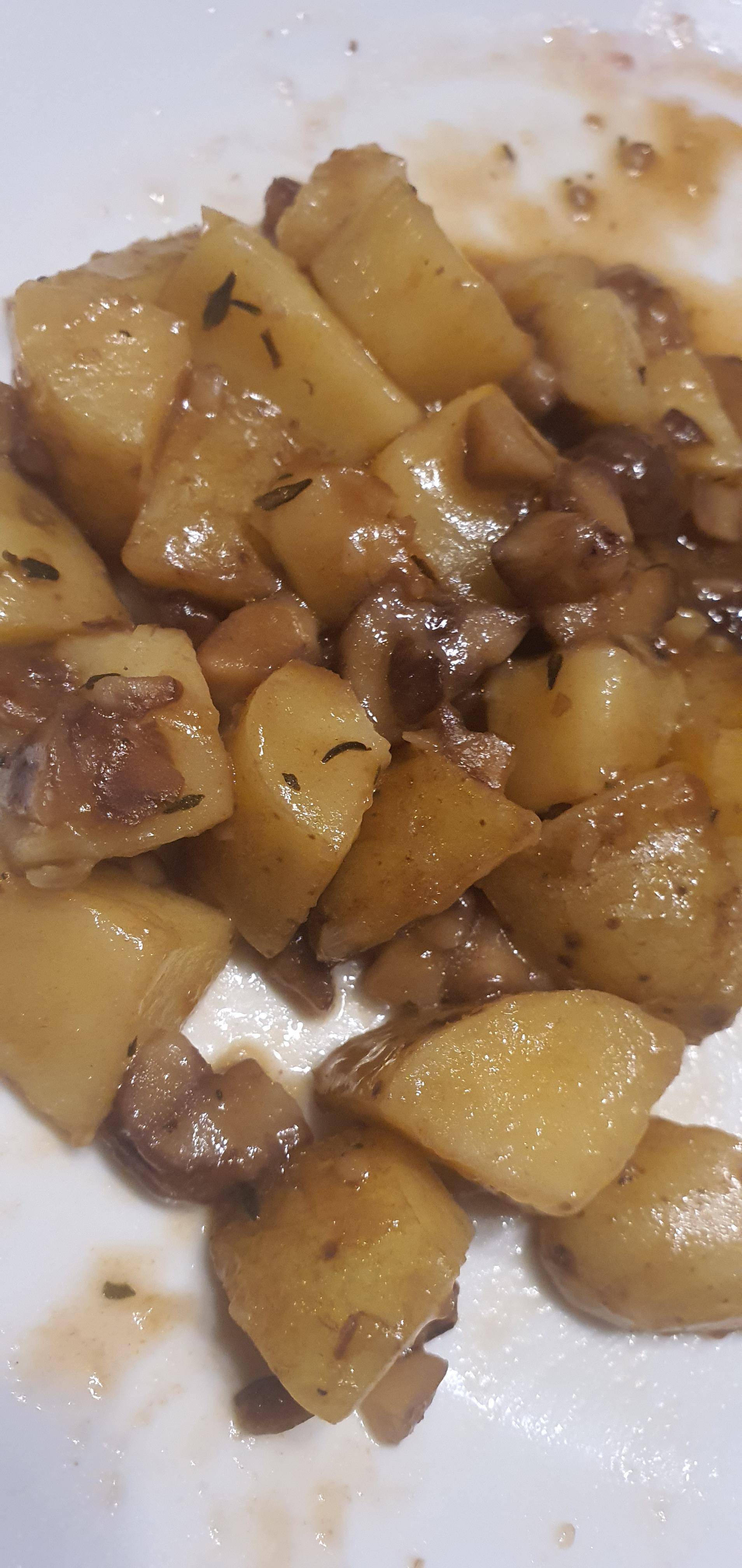Pomme de terre aux marrons - Recepten Cookeo | Moulinex