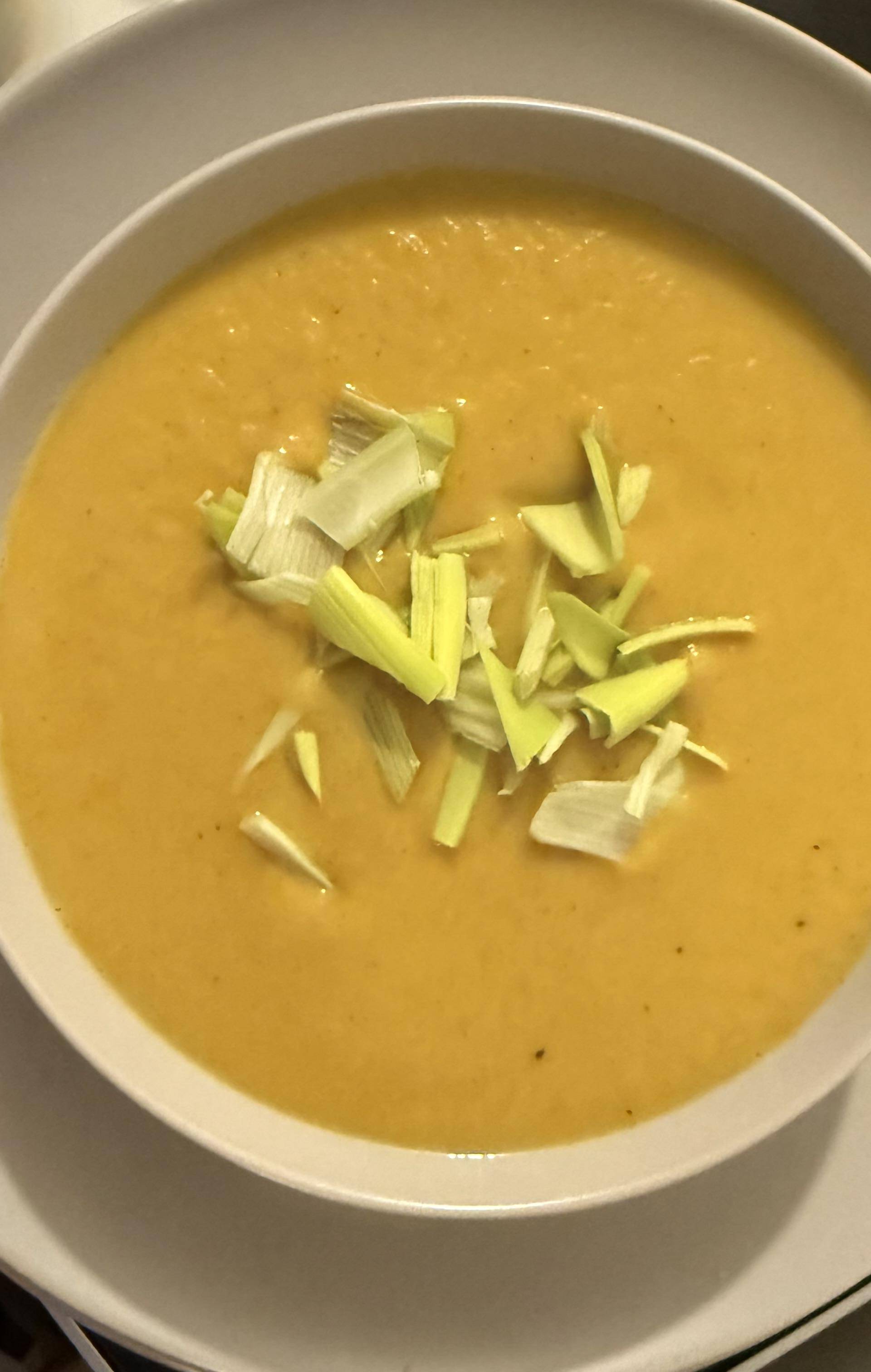 Soupe de poireaux au curry - Recette Cookeo V3 | Moulinex