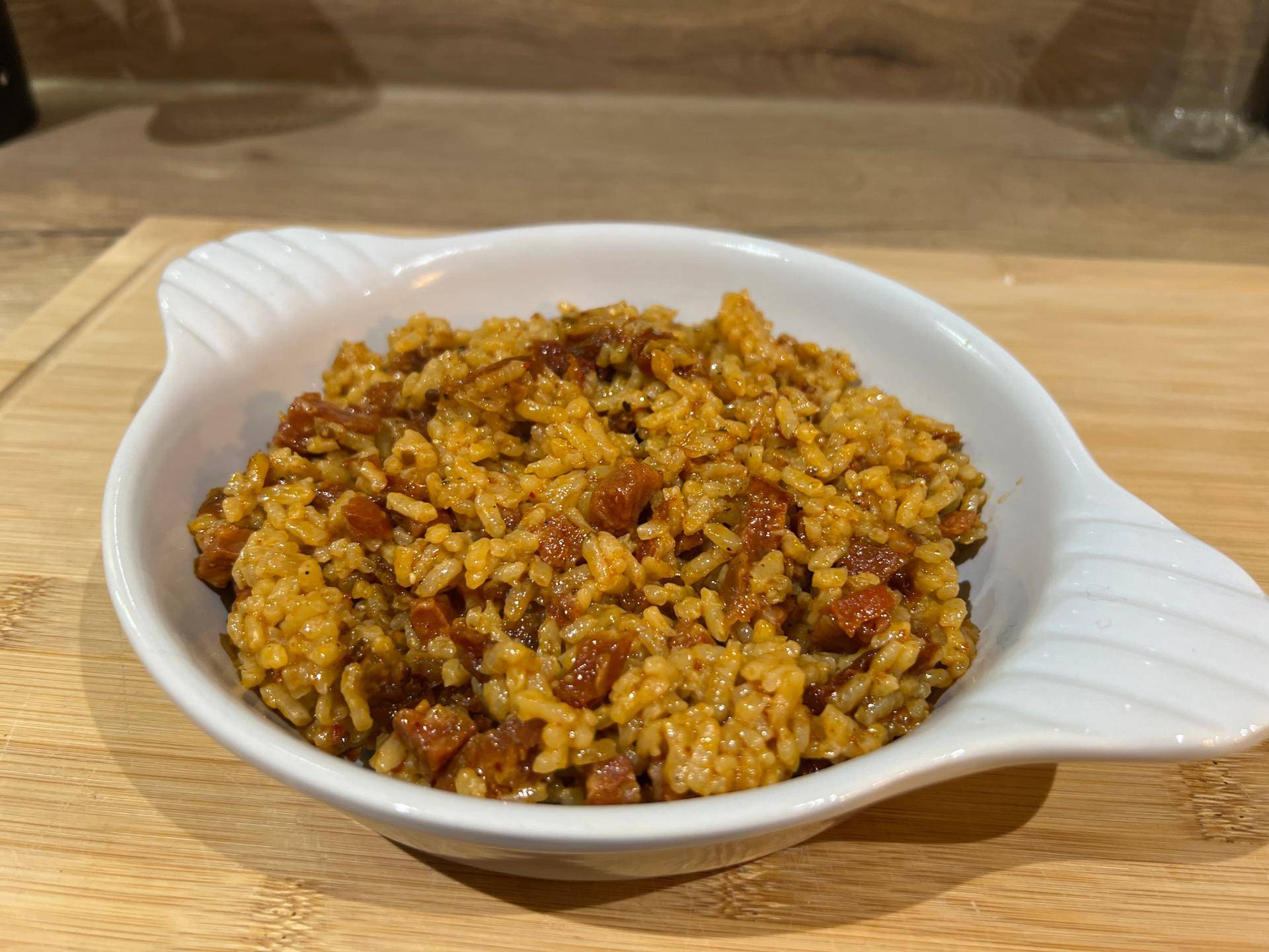 Risotto chorizo et tomates séchées - Recepten Cookeo | Moulinex
