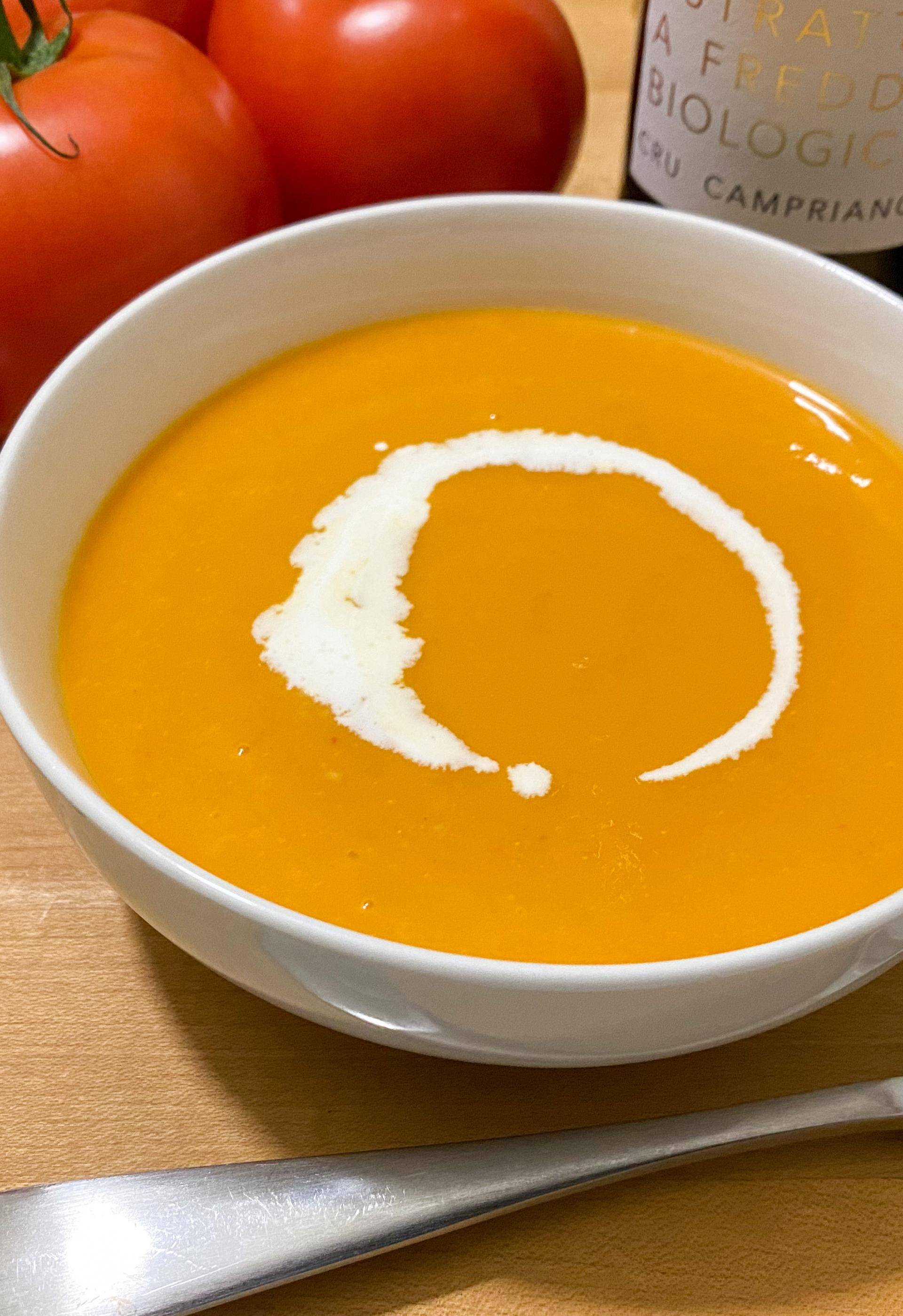 Soupe de tomates à la sicilienne - Recette Cookeo V3 | Moulinex