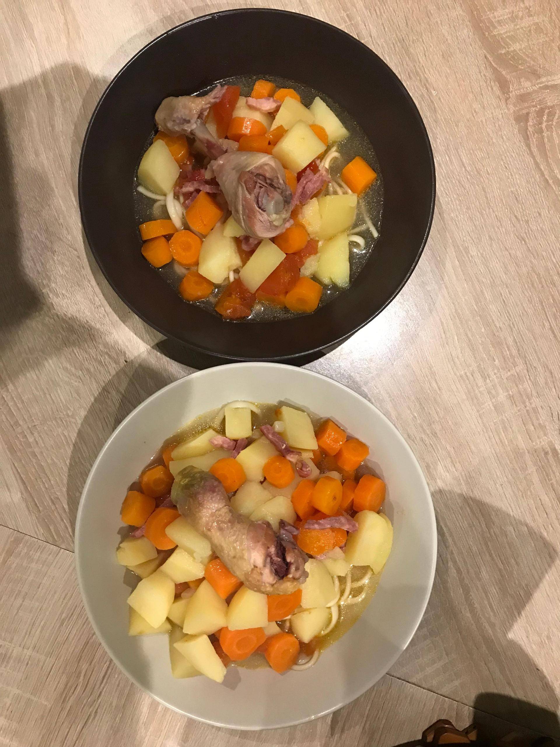 POULET CAROTTES POMME DE TERRE - Recepten Cookeo | Moulinex