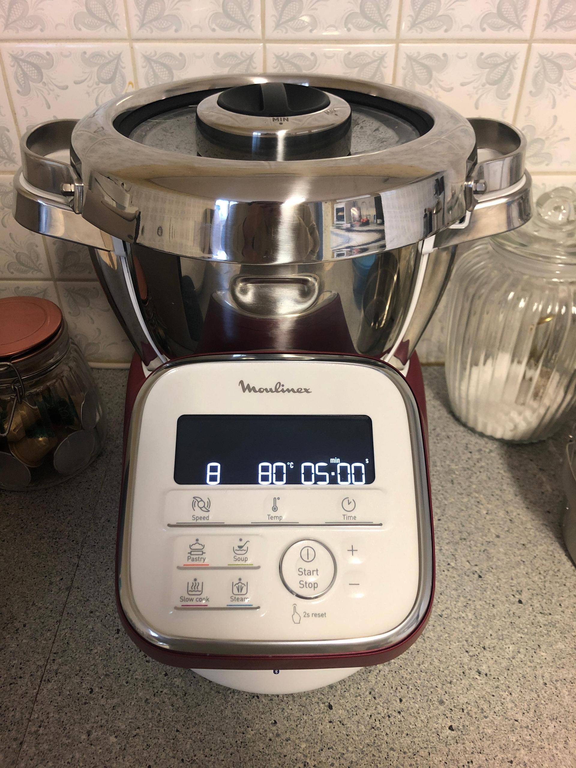 Pré-nettoyage du bol - Recette Companion Connect XL | Moulinex