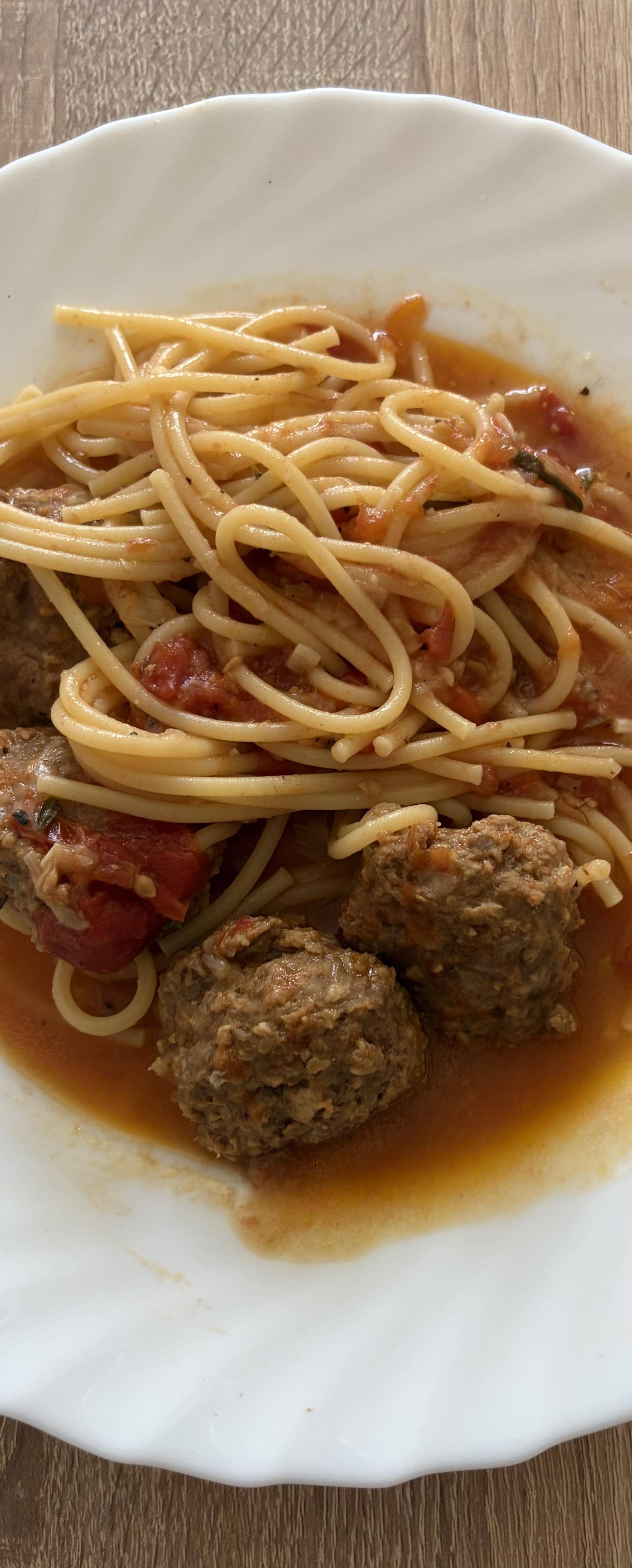 Spaghetti aux boulettes de Fabrice - Recette Cookeo V3 | Moulinex