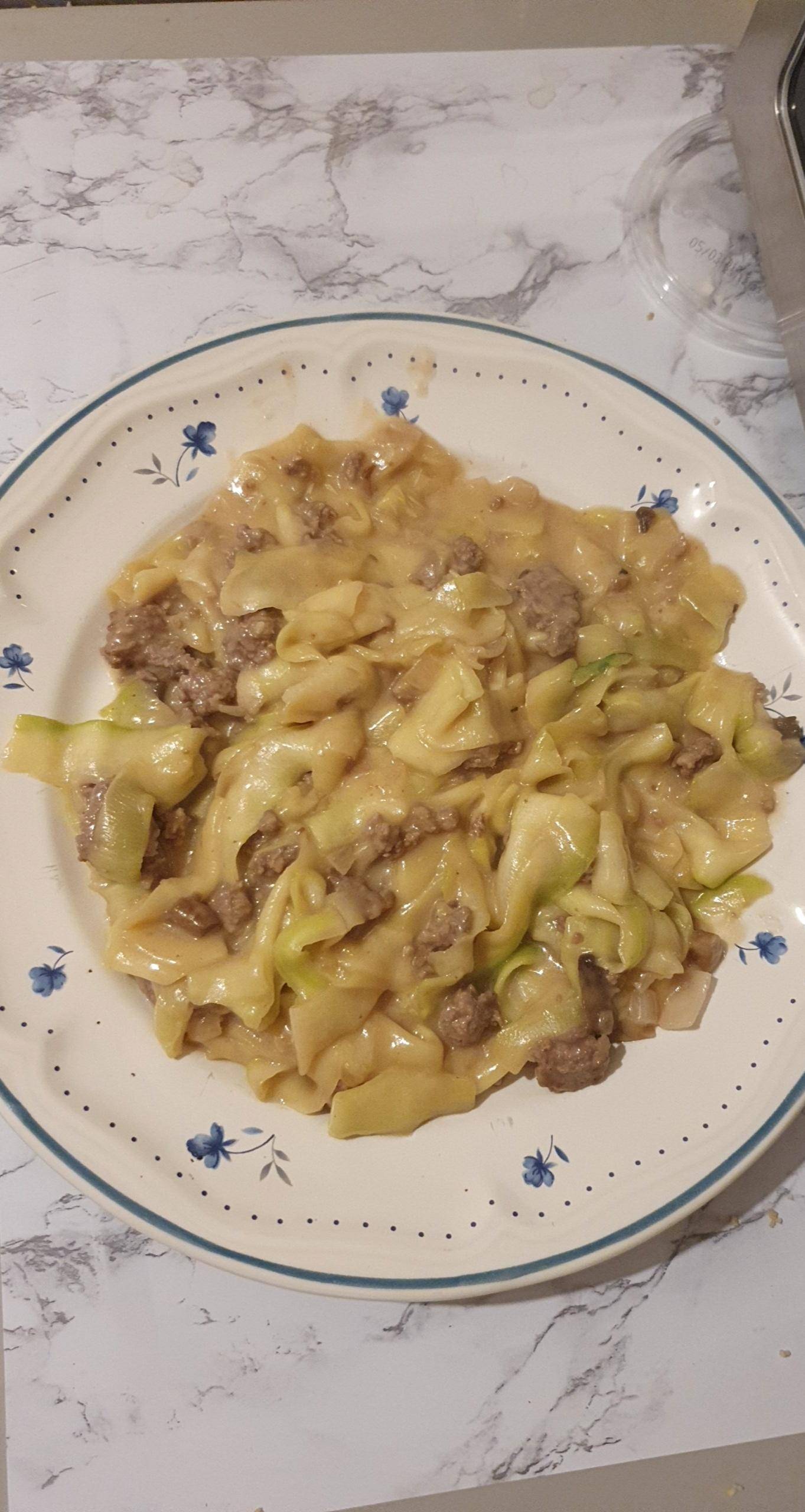 Tagliatelles de courgettes forestière - Recepten Cookeo | Moulinex