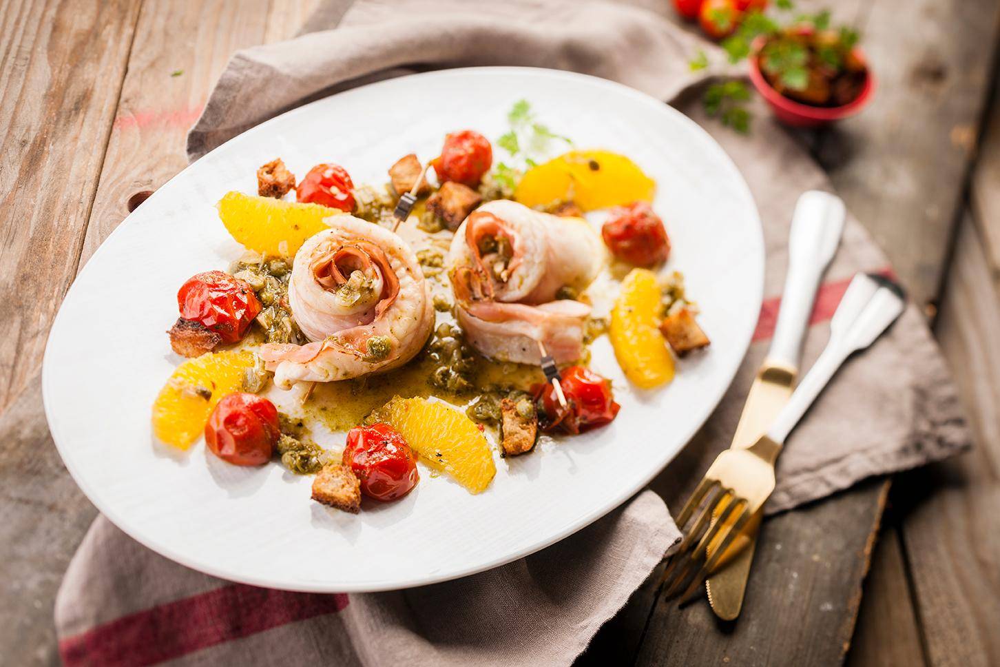 Involtini de sole, sauce pesto - Recette Cookeo | Moulinex