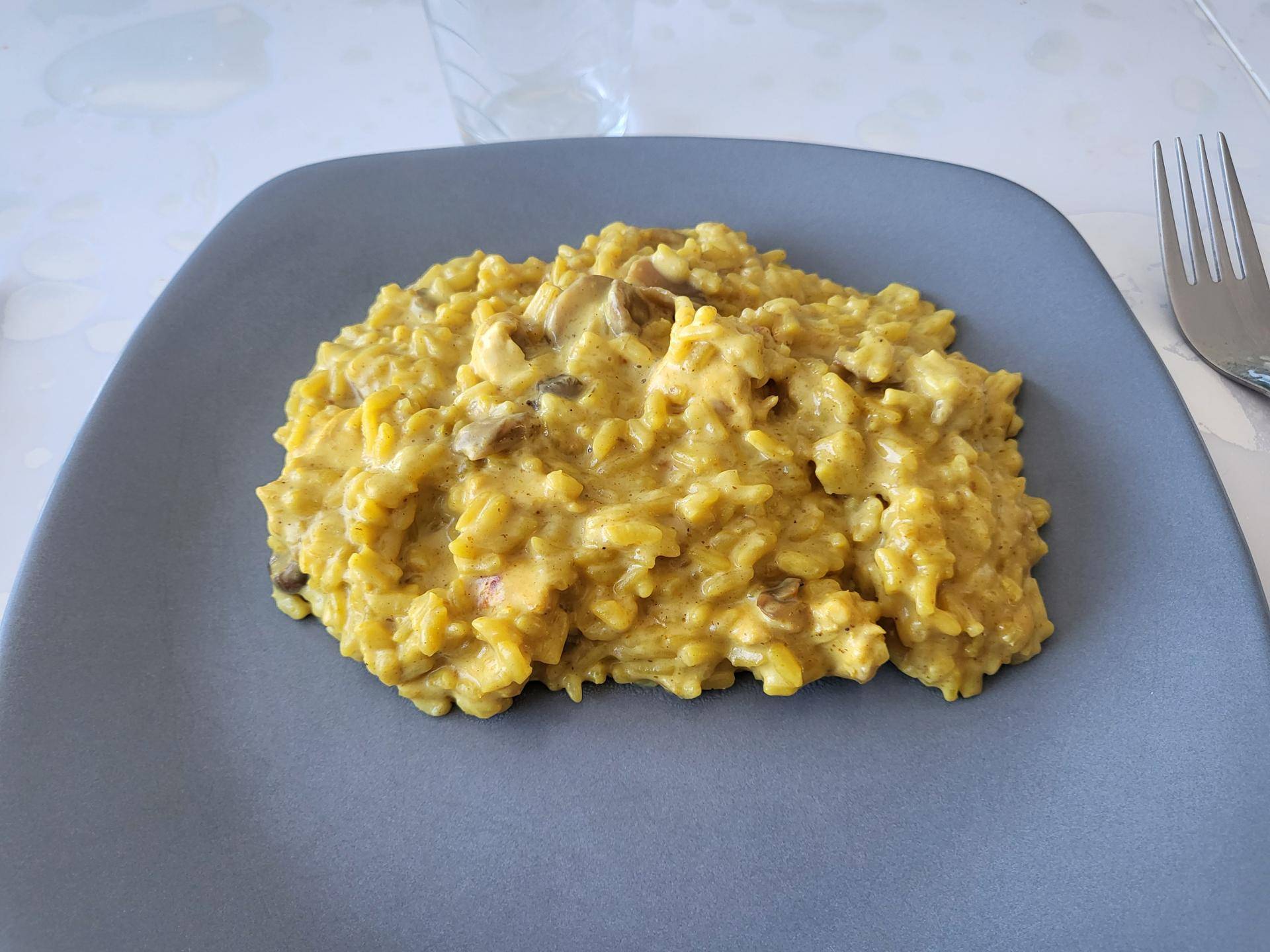 Risotto poulet champignons curry - Recepten Cookeo V3 | Moulinex