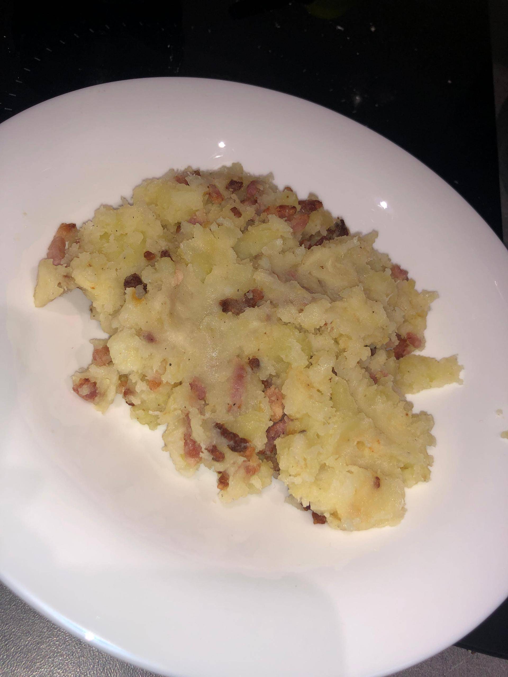 Purée de Céleri Rave et Pommes de terre, lardons - Recette Cookeo | Moulinex