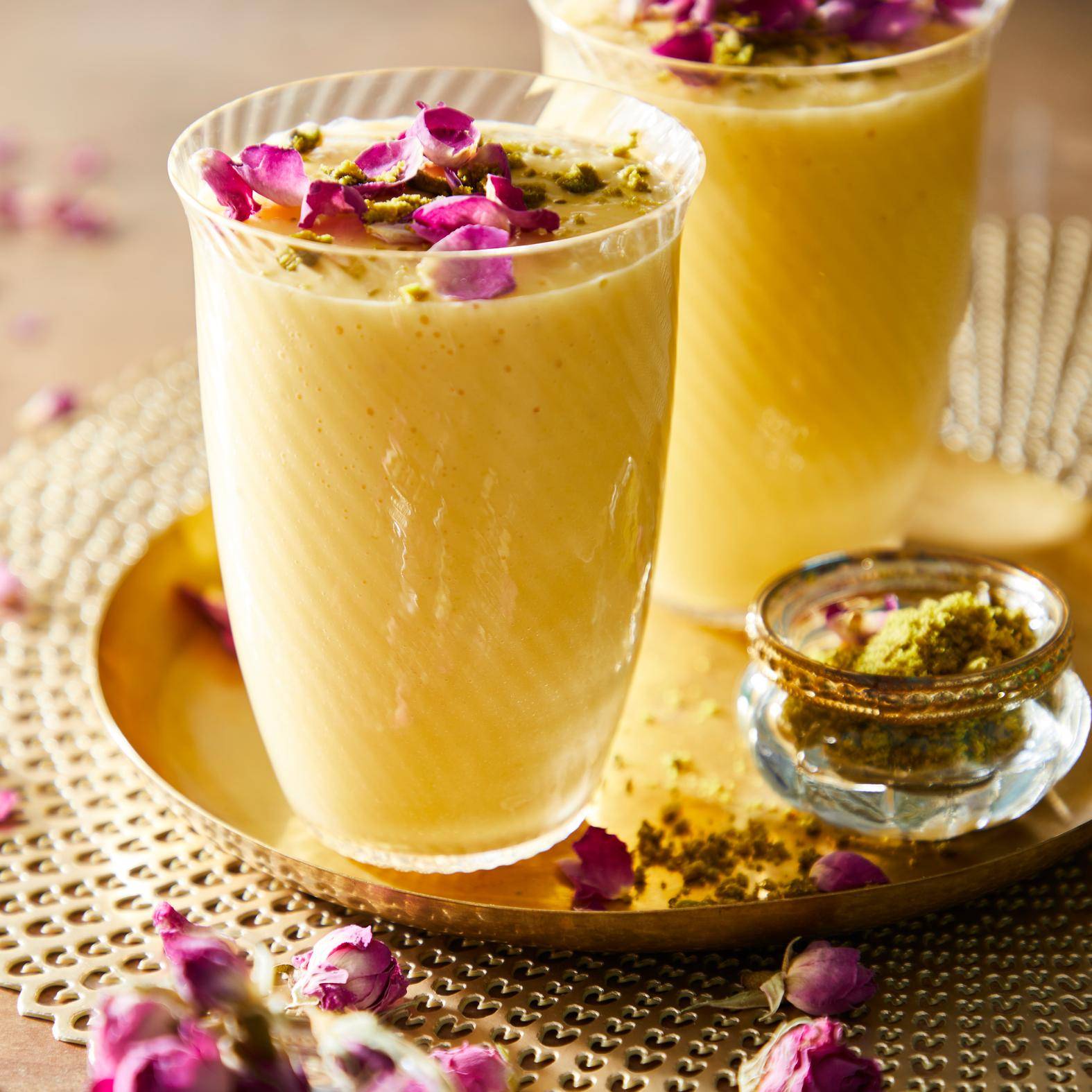 Milkshake mangue et amandes - Recepten Perfectmix Cook | Moulinex