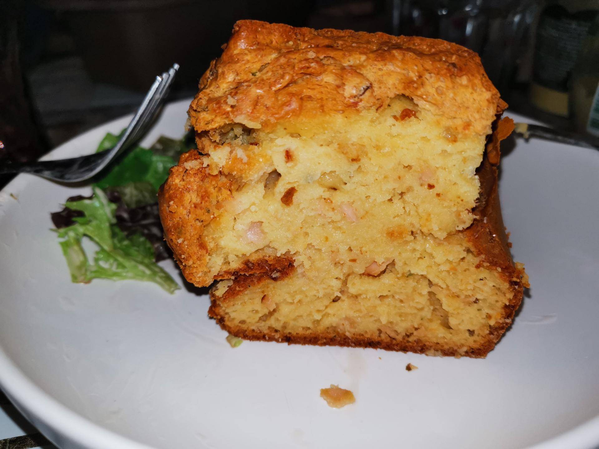 Cake au yaourt, jambon et vache qui rit - Recepten Companion Connect XL | Moulinex