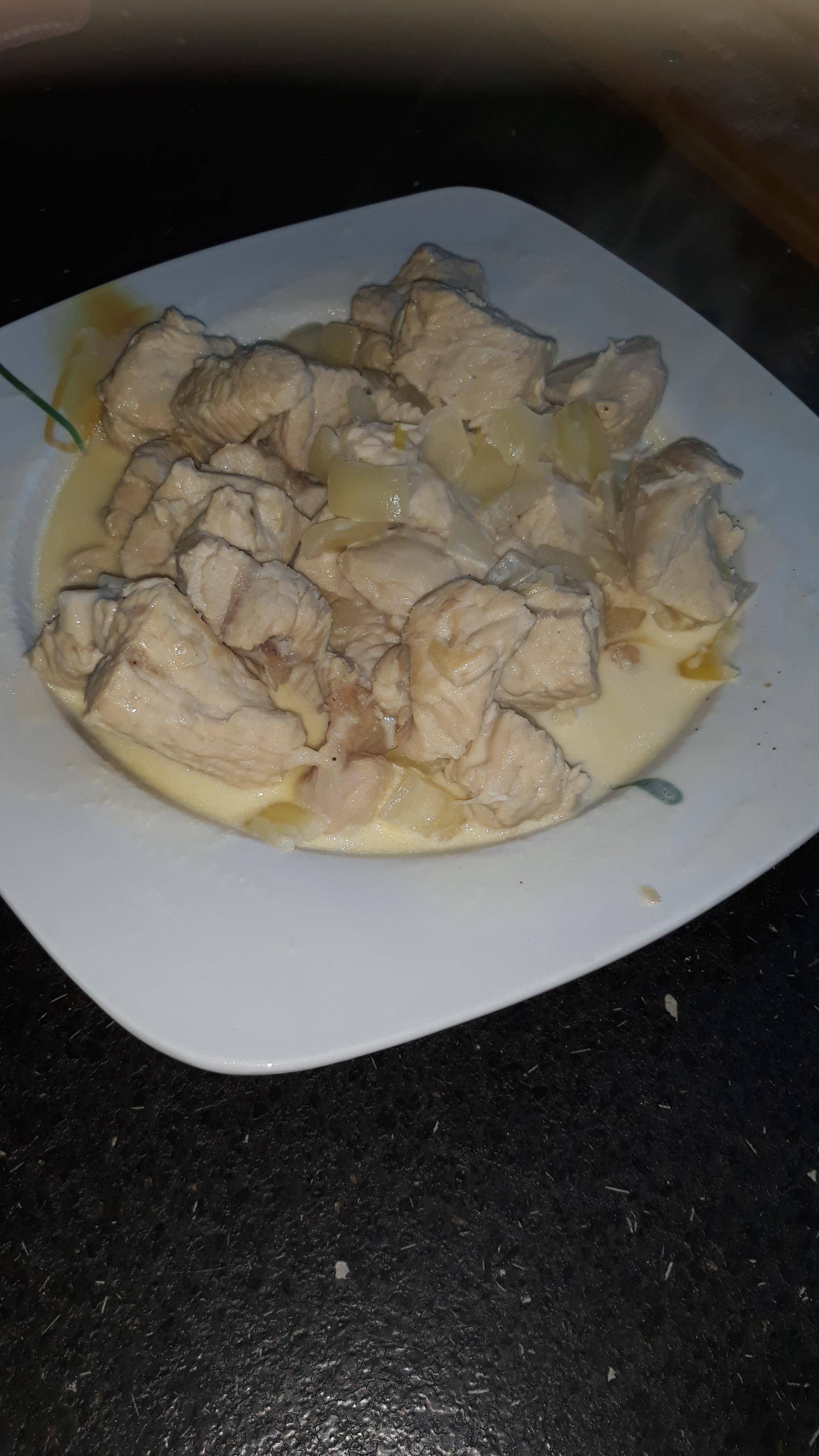 Filet de poulet à la crème - Recepten Companion Connect | Moulinex