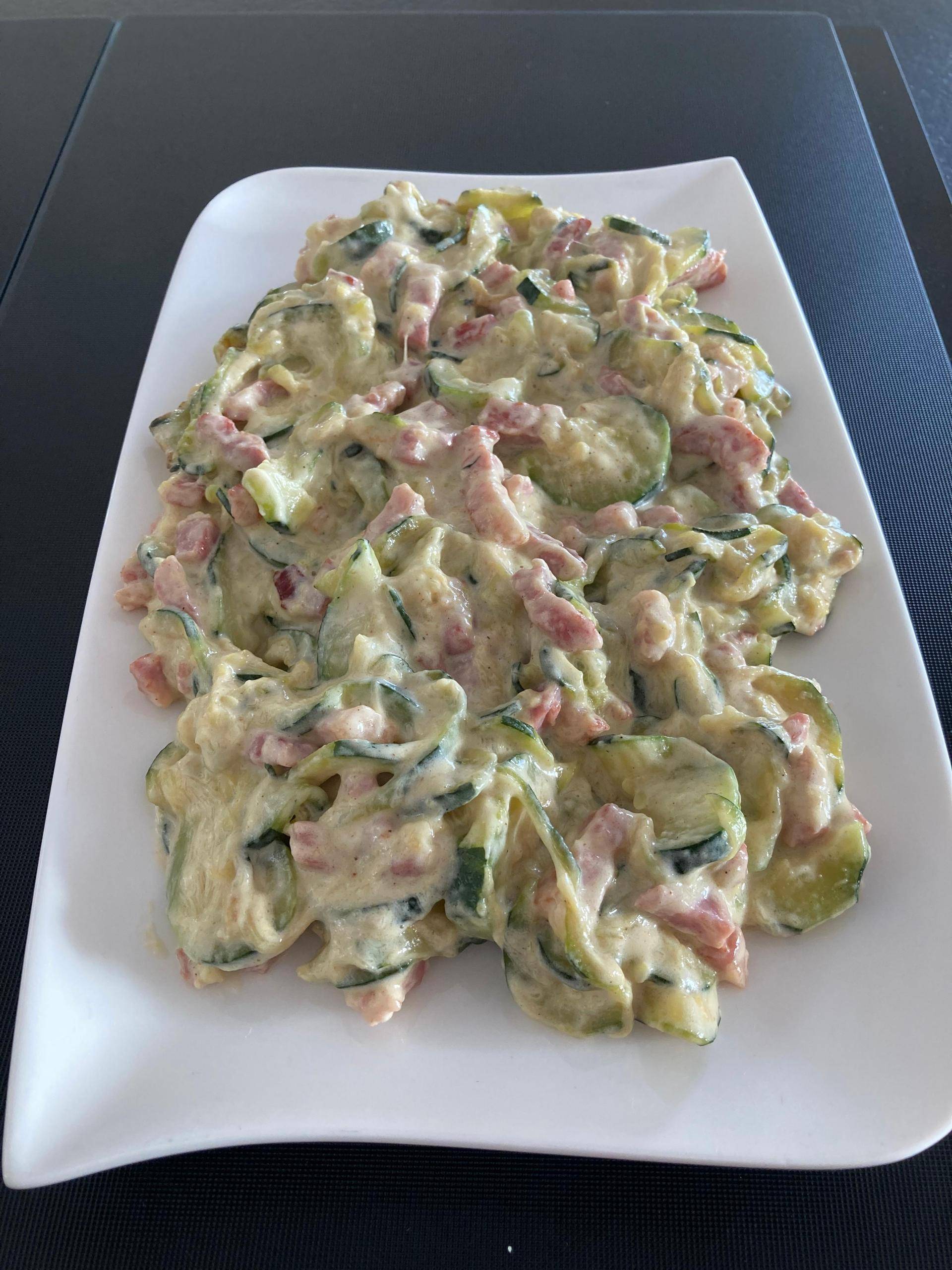 Courgettes aux lardons - Recepten Cookeo V3 | Moulinex
