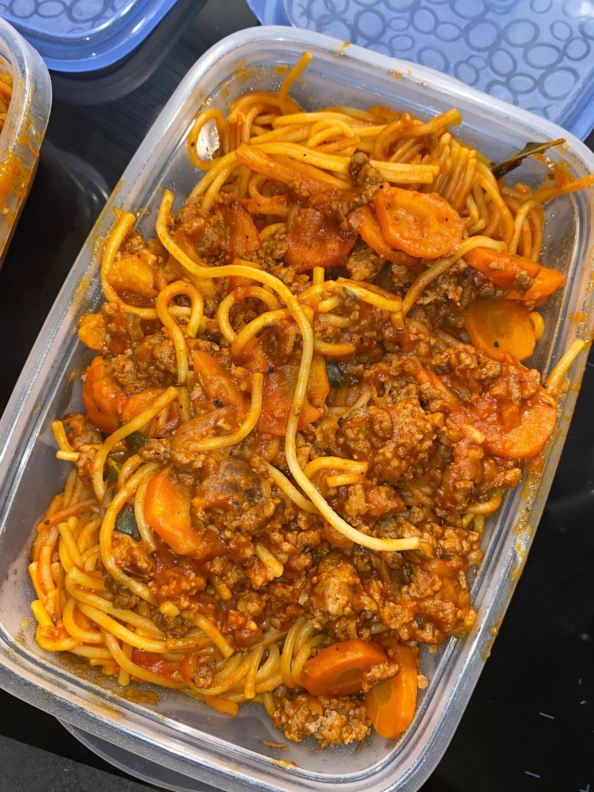 Pâtes bolognaise carottes rapide - Recette Cookeo | Moulinex