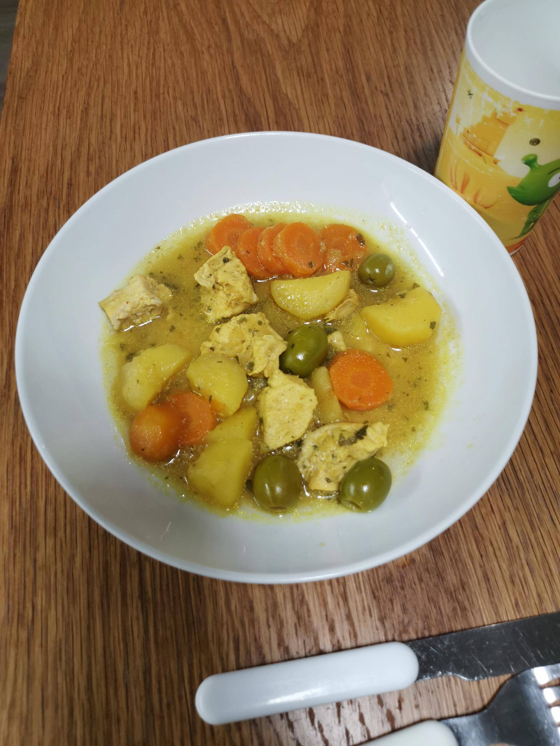 Poulet pomme de terre olive - Recepten Cookeo V3 | Moulinex