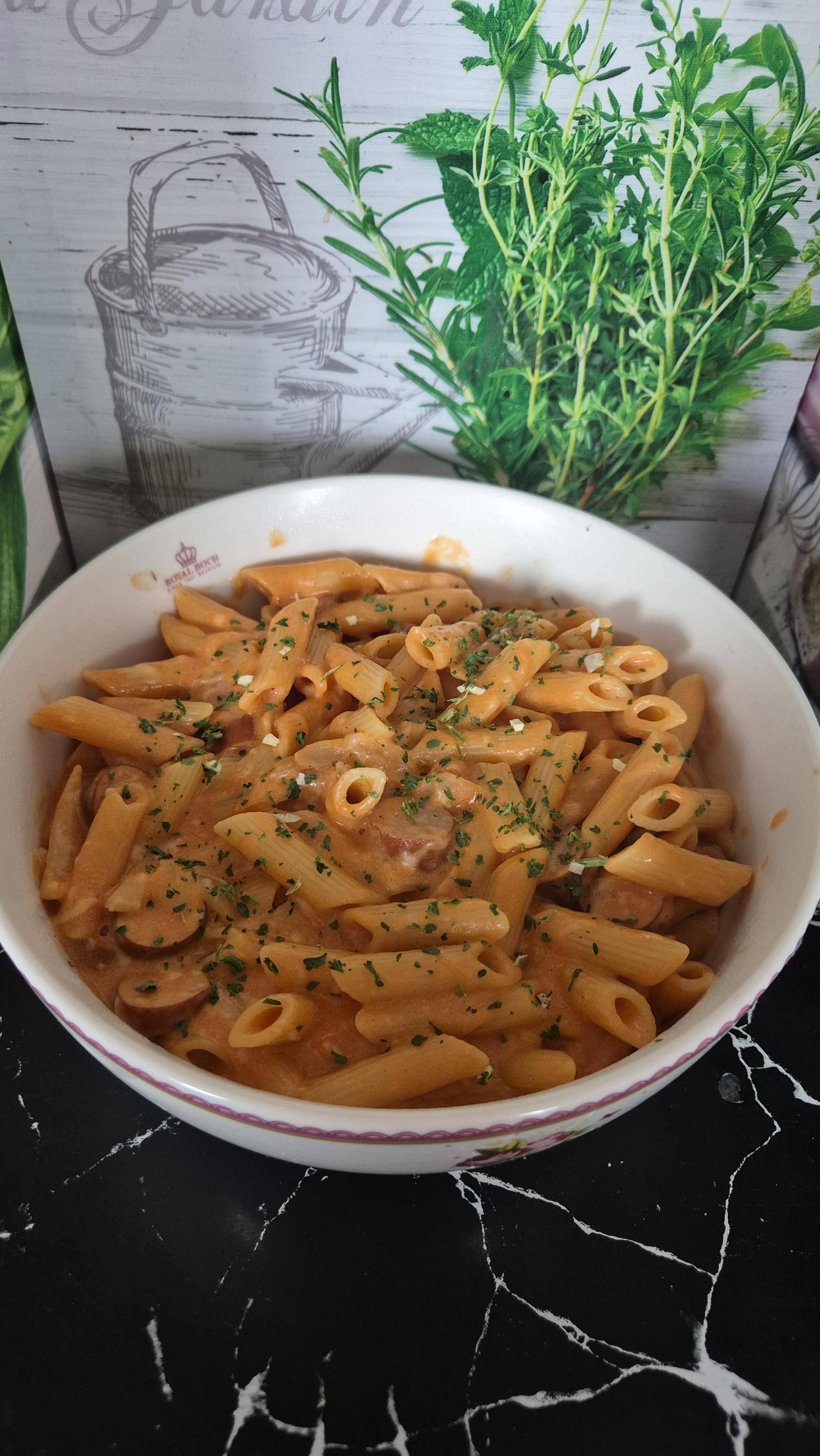 One pat pasta Knacki au Cookeo infinity - Recette Cookeo Infinity Autostir | Moulinex