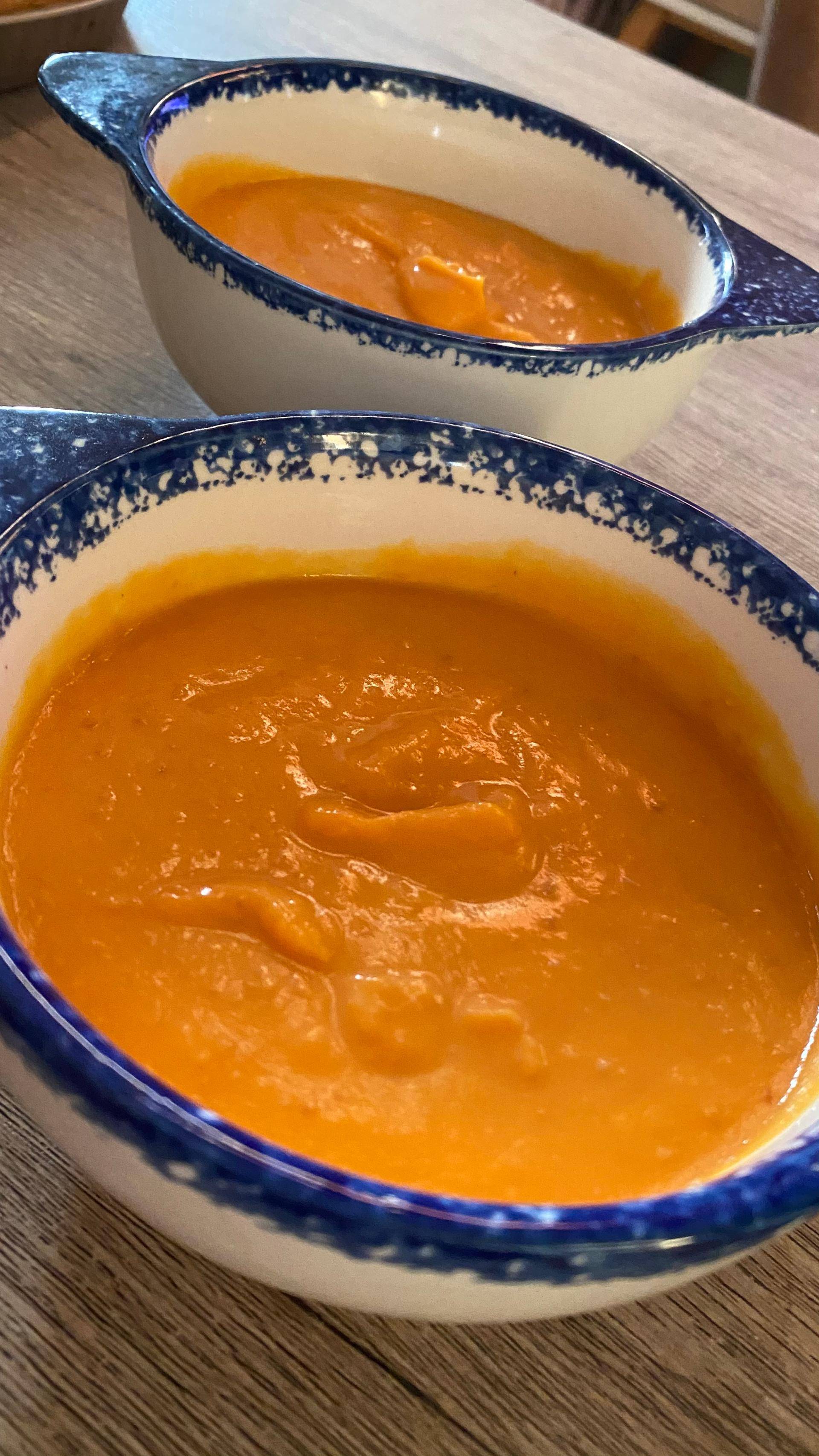 Velouté de patates douces et bacon - Recepten Companion Connect | Moulinex