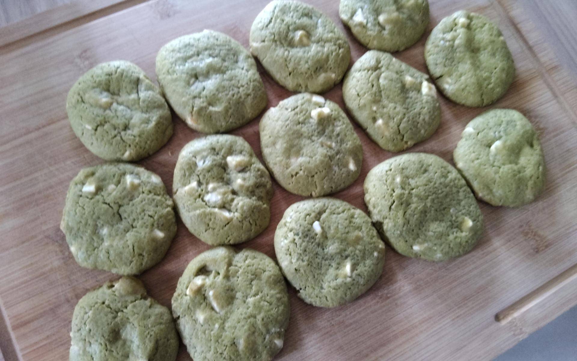 Cookies au matcha et chocolat blanc - Recepten Companion Connect XL | Moulinex