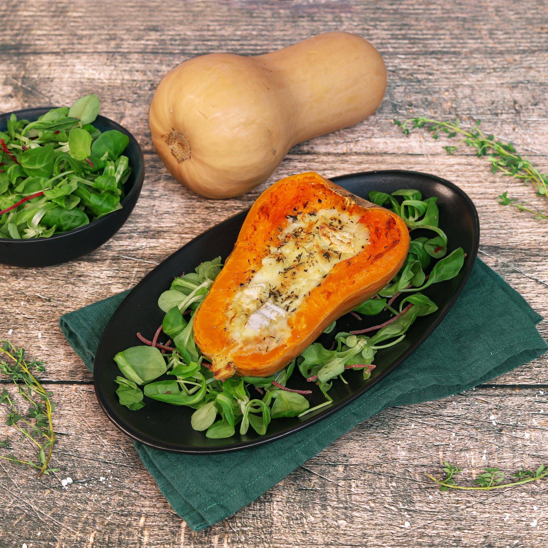 Butternut farcie au chèvre - Recette Cookeo | Moulinex