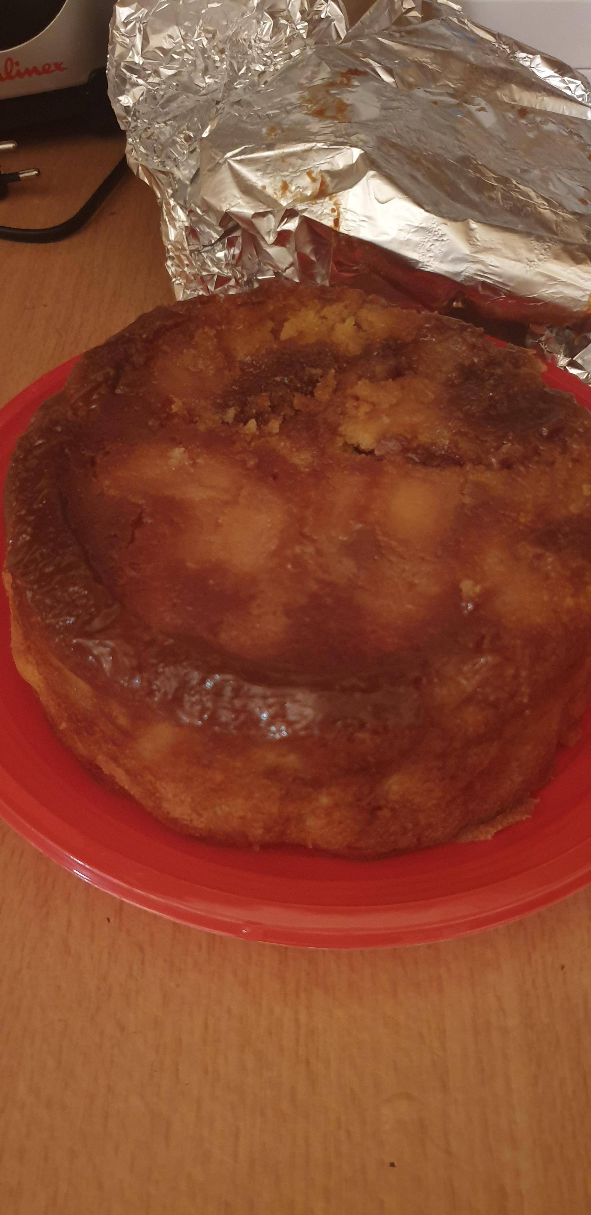 Moelleux aux pommes nappage caramel beurre salé - Recepten Cookeo | Moulinex