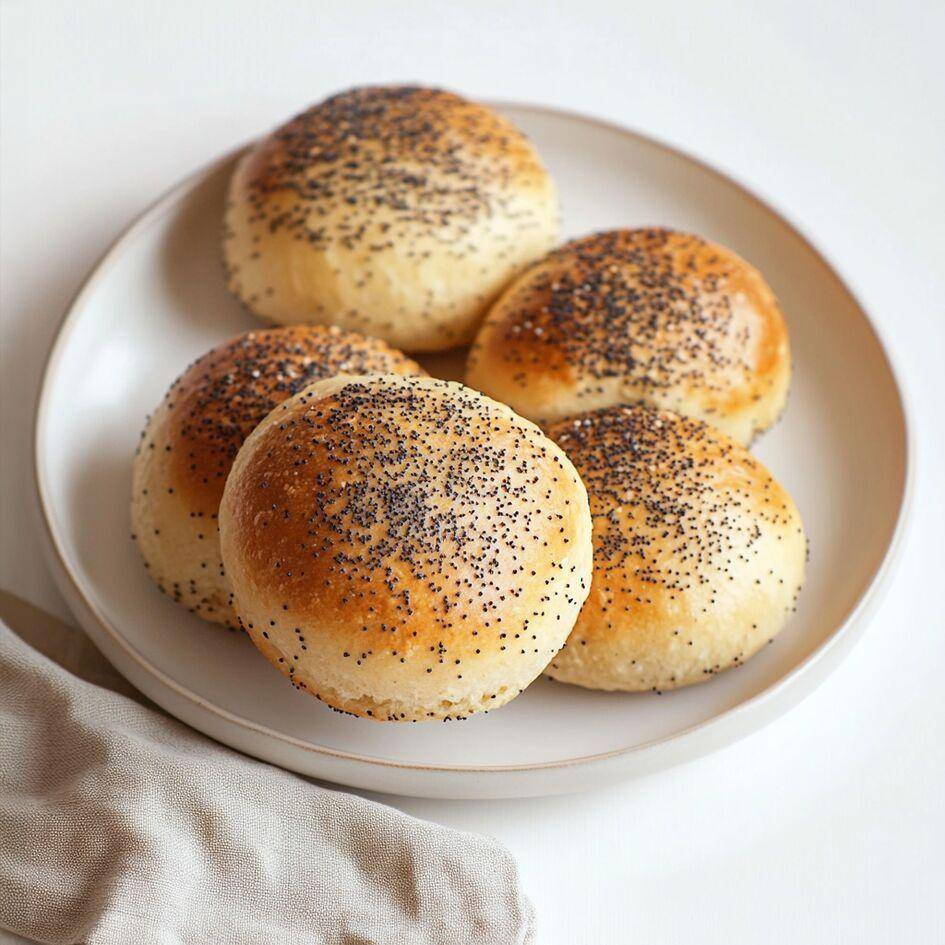 Buns au pavot - Recepten Kitchen Machines Touch/Touch + | Moulinex