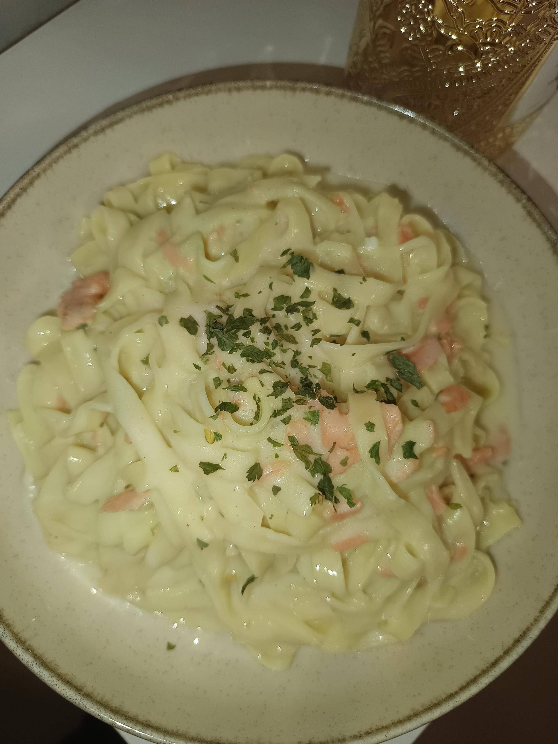 Tagliatelles au saumon fumé - Recette Cookeo | Moulinex
