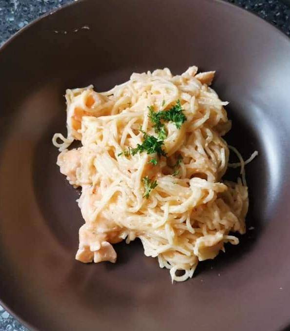 One pot pasta crevette & saumon - Recette Companion XL | Moulinex