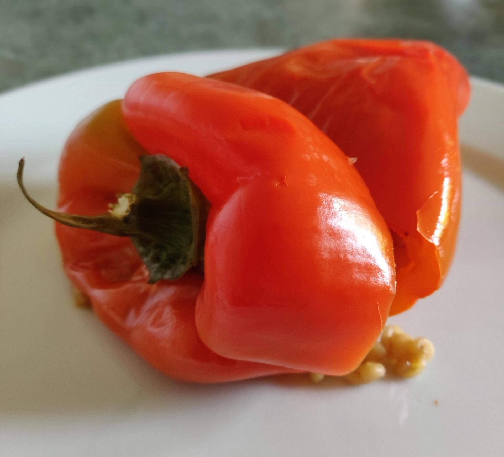 POIVRONS FARCIS A LA GRECQUE - Recepten Cookeo V3 | Moulinex