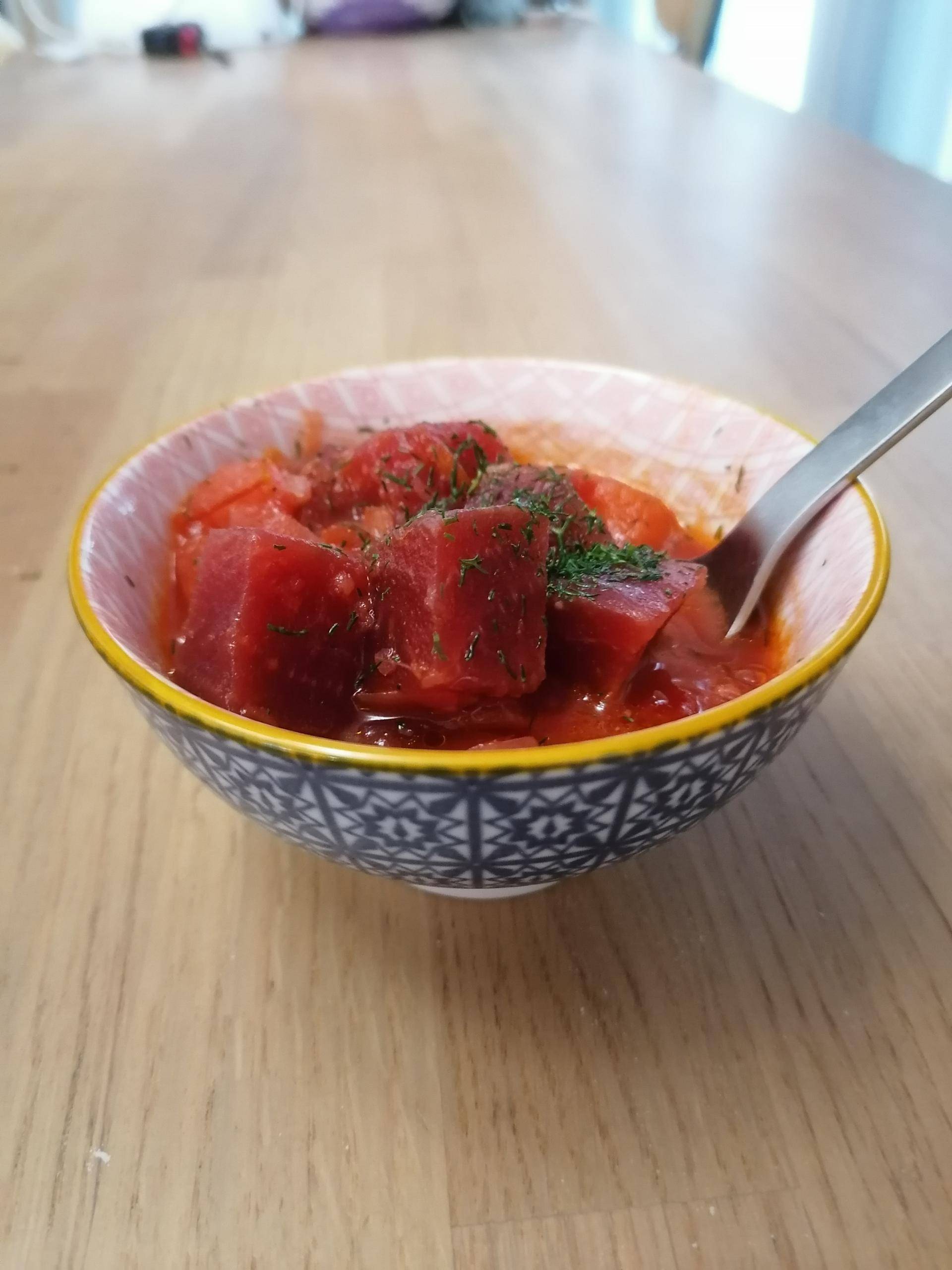 BORTSCH VEGETARIEN - Recette Companion Connect XL | Moulinex