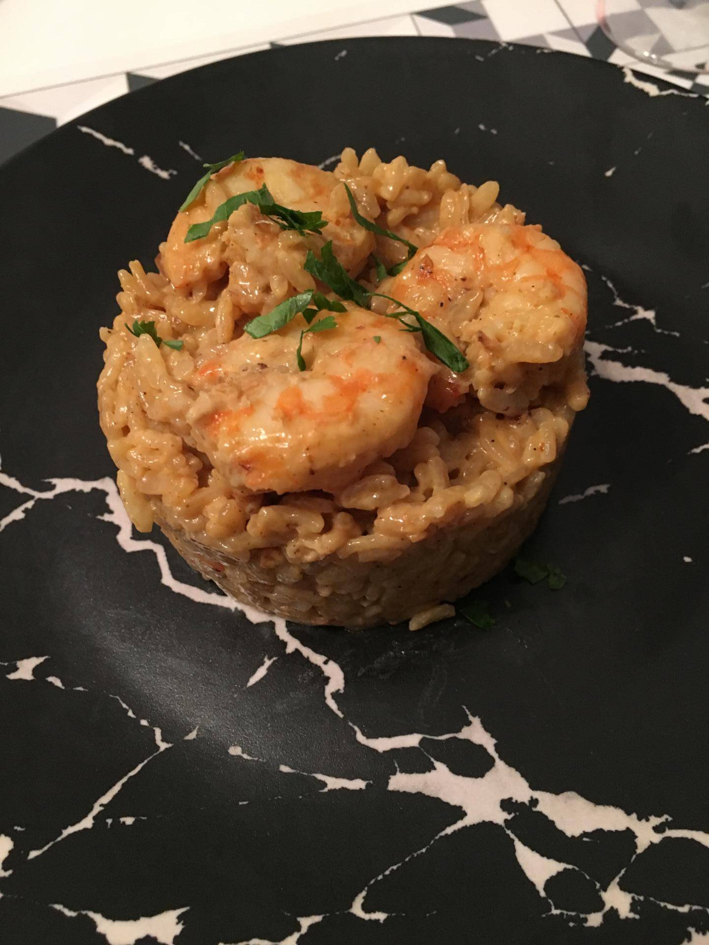 Risotto de gambas lait de coco curry - Recepten Cookeo | Moulinex