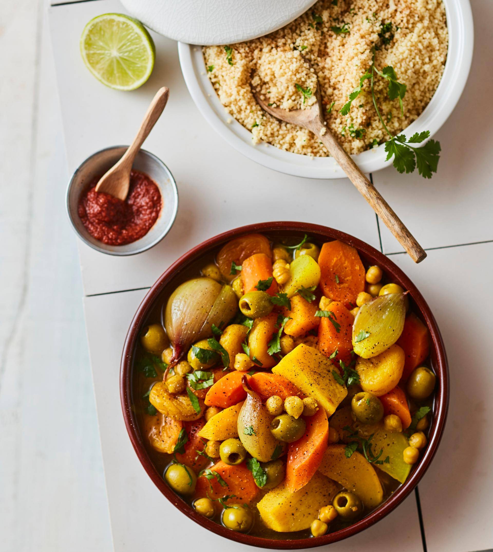 Tajine de légumes - Recepten Cook'in One | Moulinex