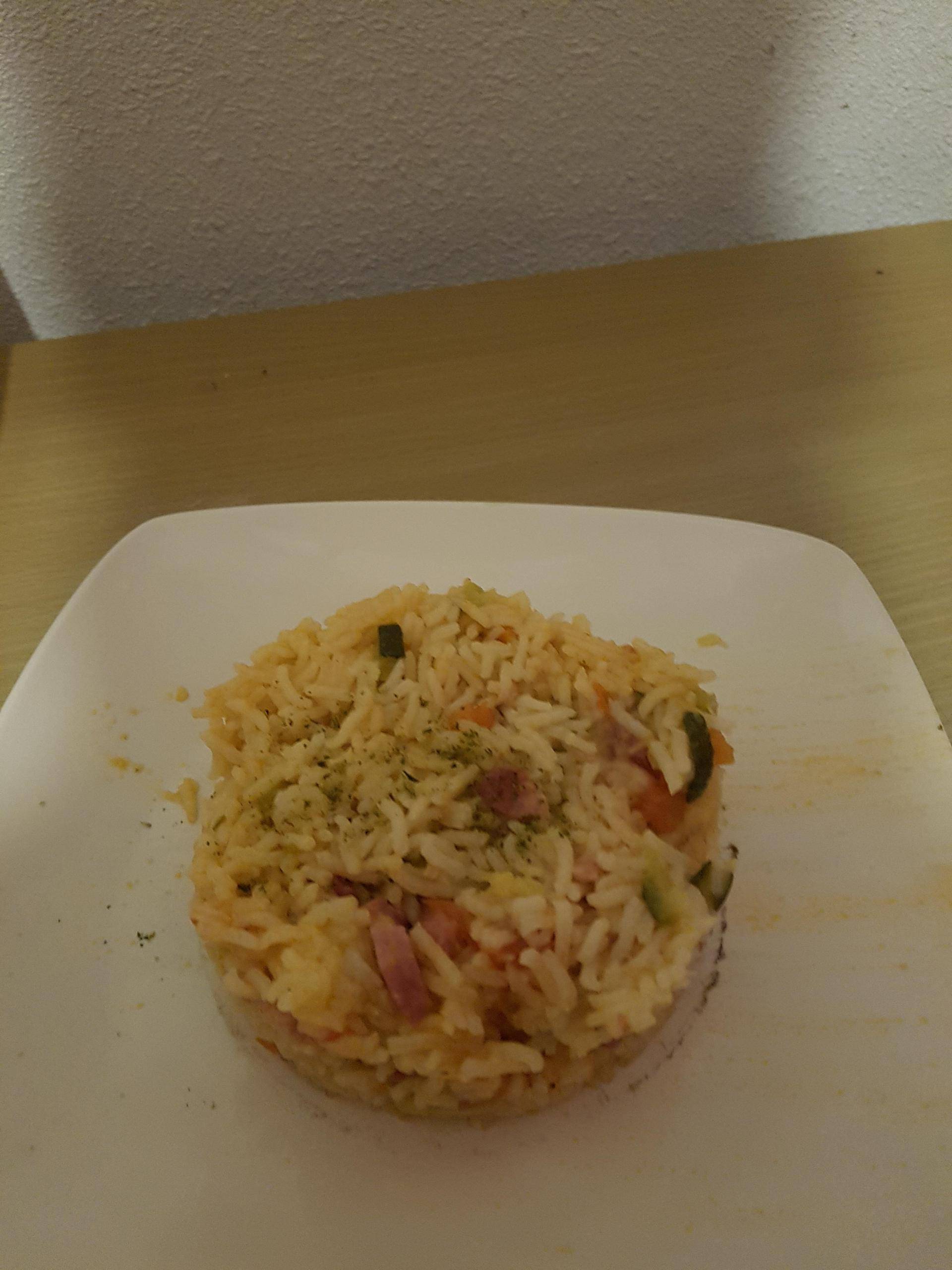 Riz aux lardons et légumes - Recepten Cookeo | Moulinex
