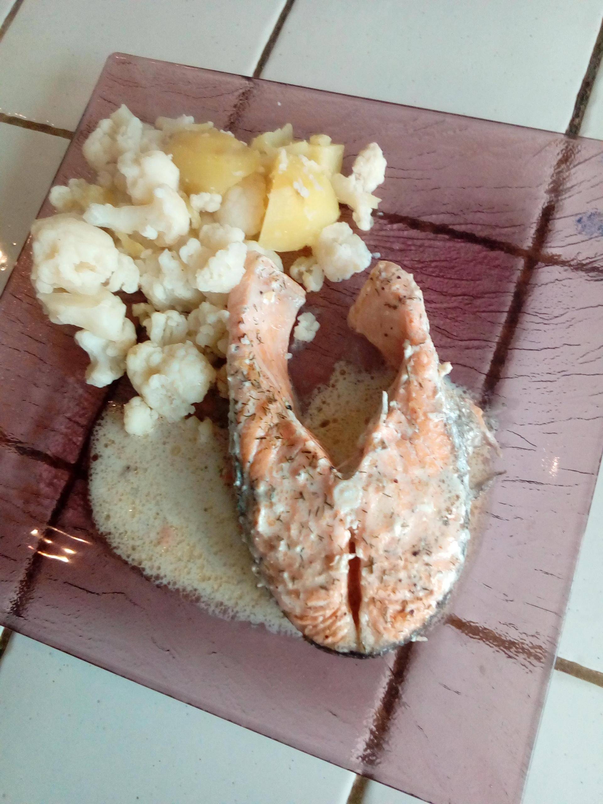 Darnes de saumon sauce citron - Recepten Cookeo | Moulinex