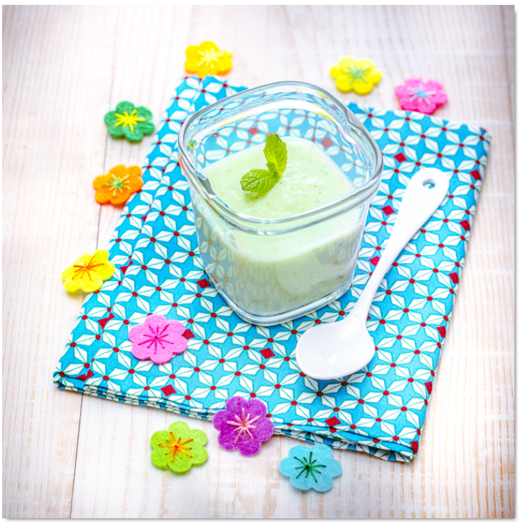 Soupe de concombre pour bébé - Recette Companion | Moulinex