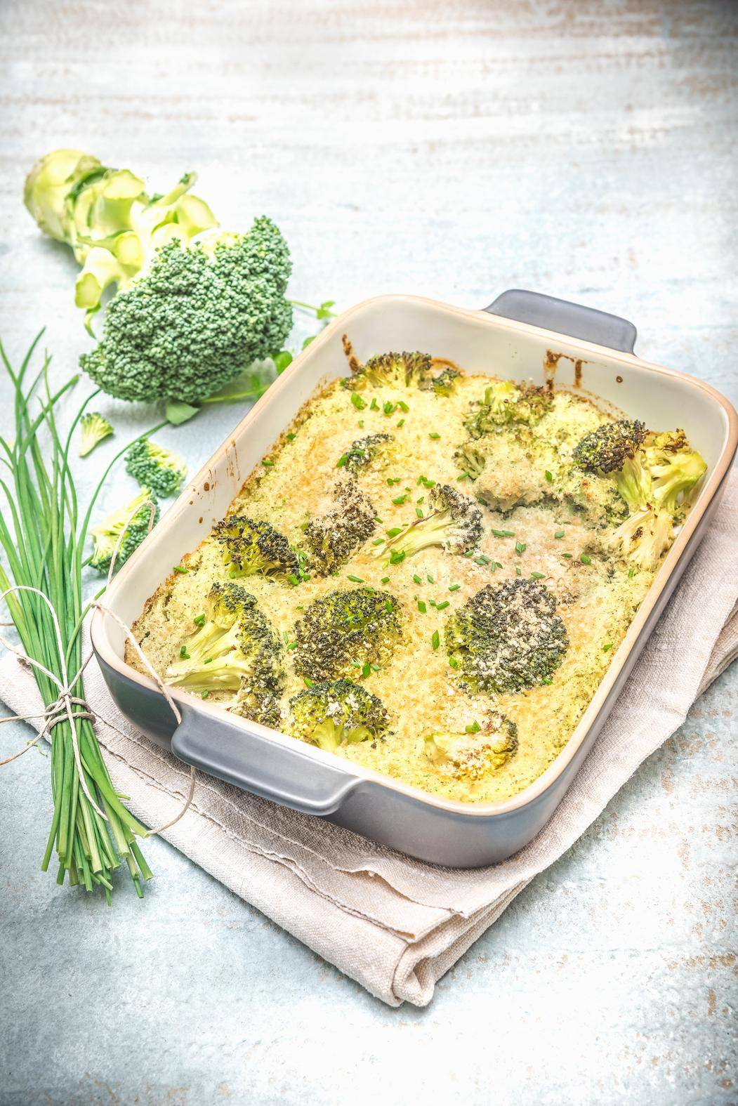 Gratin de brocolis vegan - Recepten Companion | Moulinex