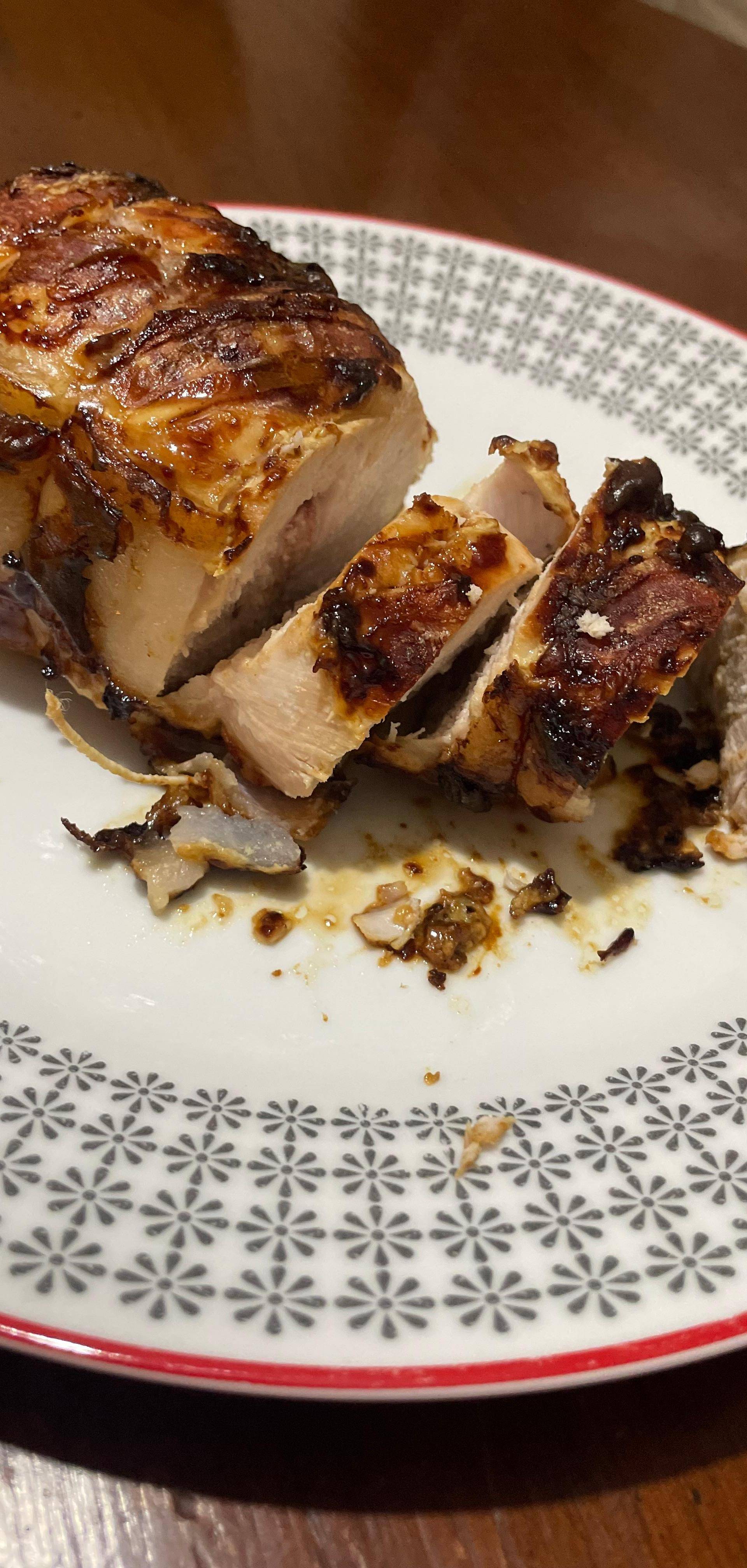 Rôti de dinde à la moutarde - Recette Dual EasyFry&Grill | Moulinex