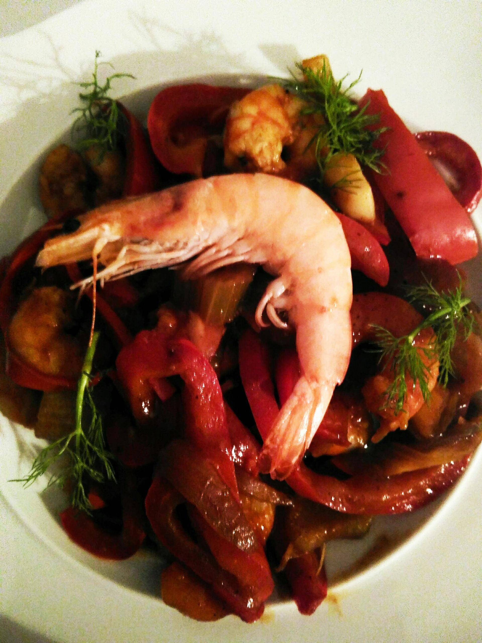 Crevettes sauce piquante et épices couscous - Recepten Cookeo | Moulinex