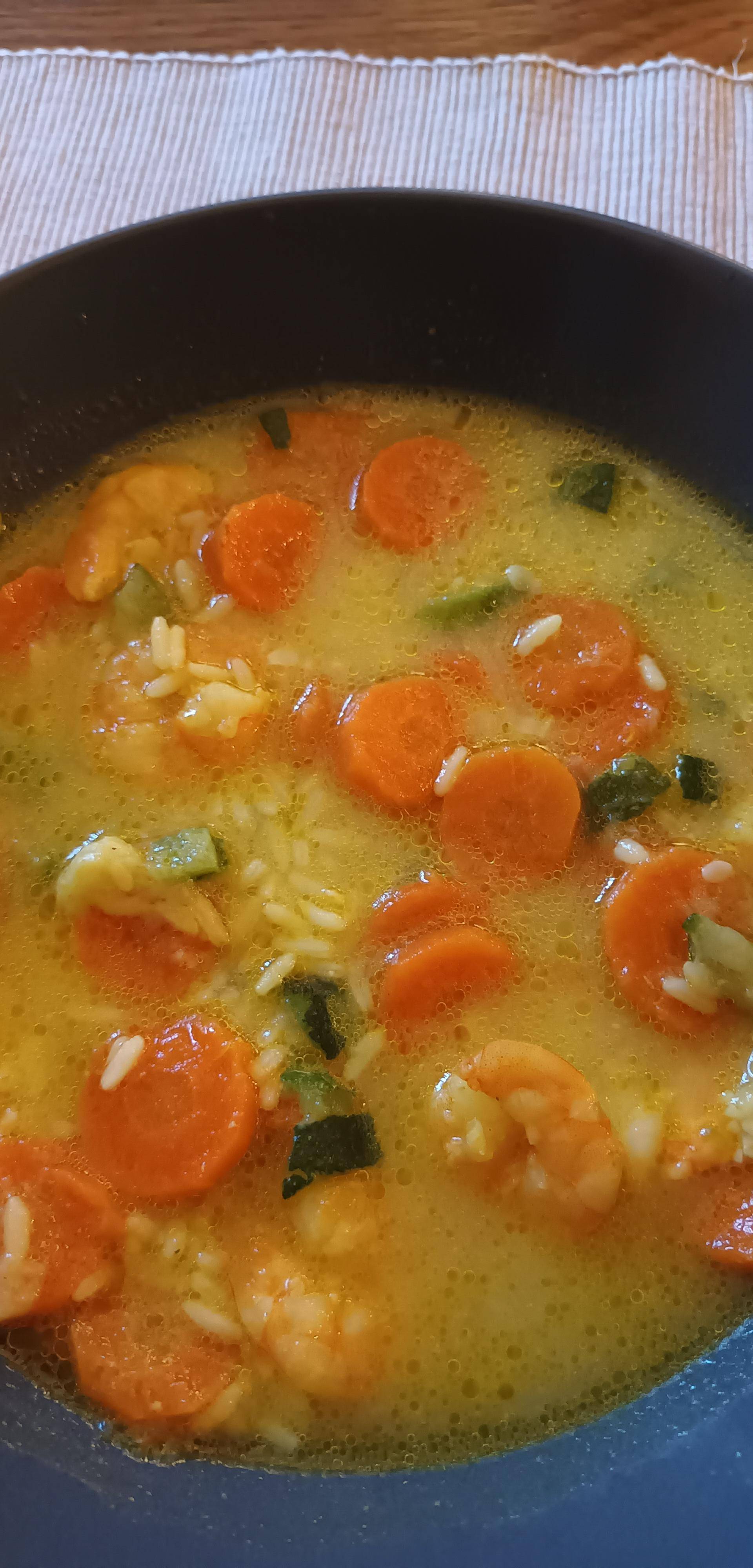 Soupe Curry aux Crevettes - Recette Cookeo Infinity Autostir | Moulinex