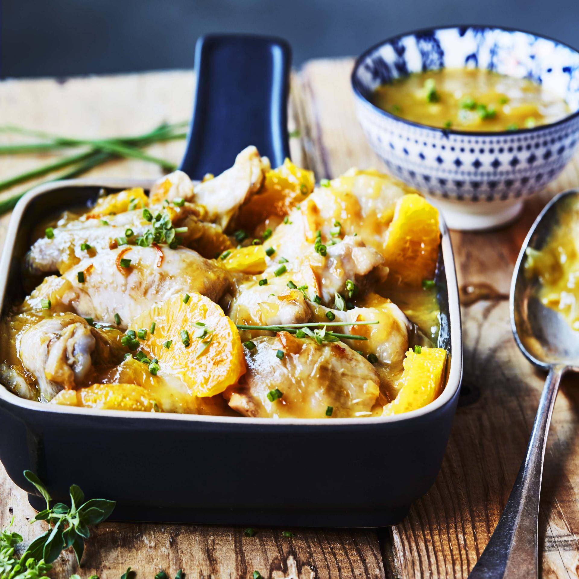 Mijoté de poulet aux agrumes - Recette Soup & Co | Moulinex