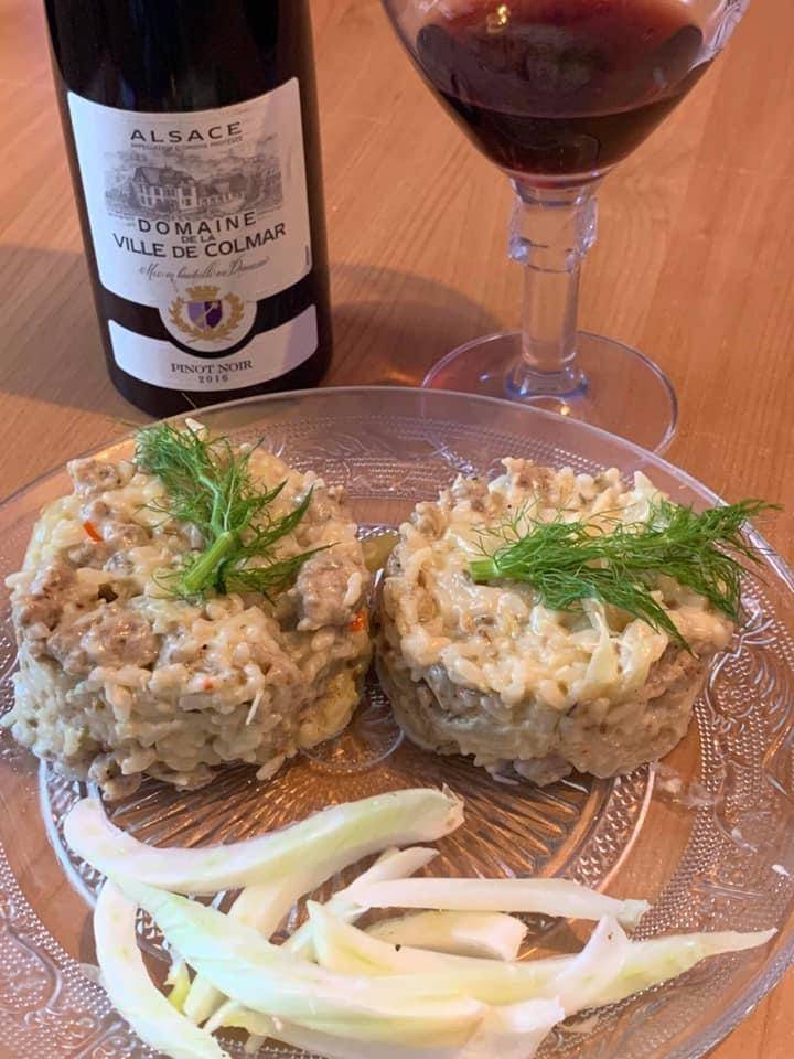 Risotto au saucisse épicée et fenouil - Recette Cookeo | Moulinex