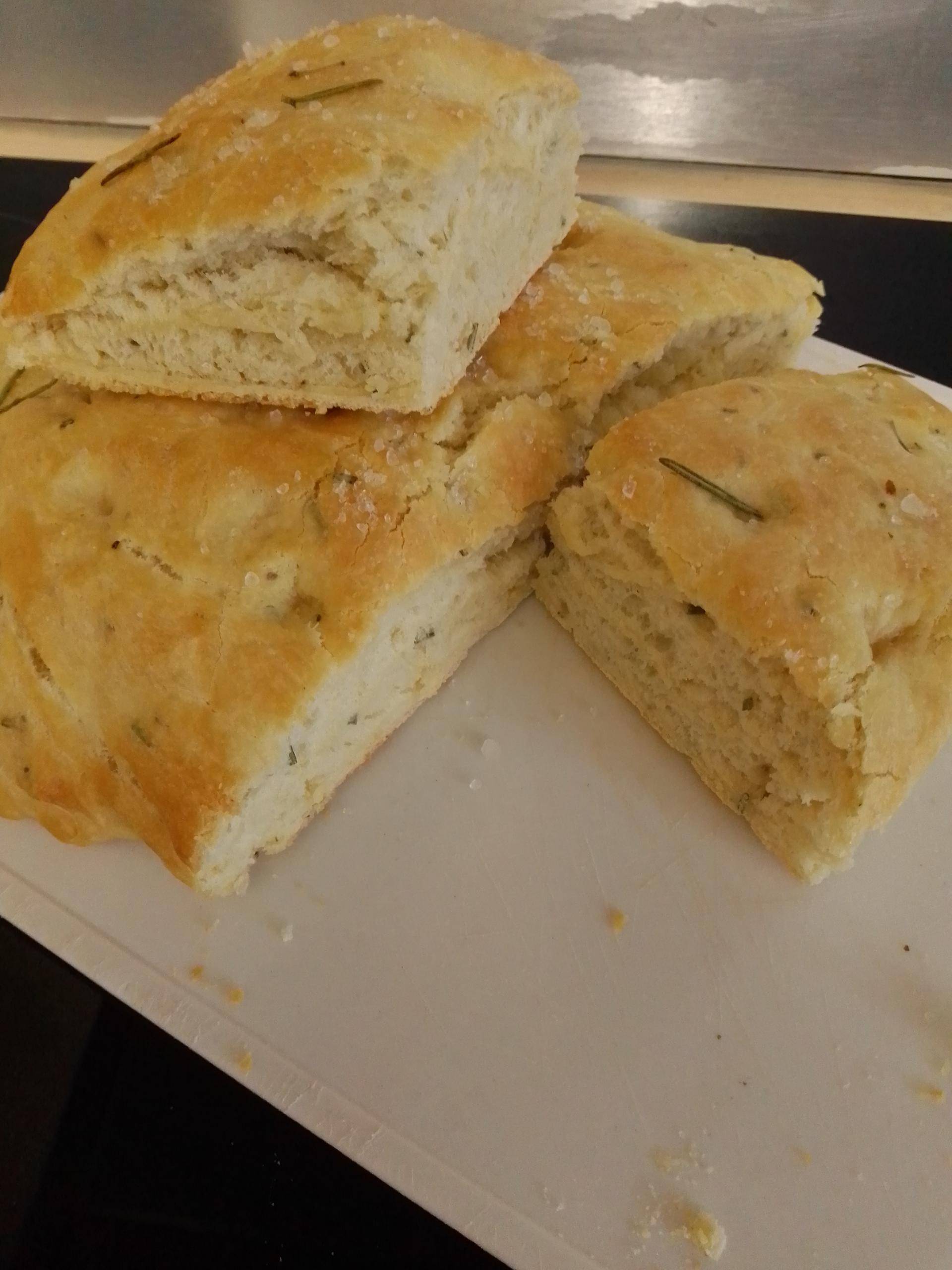 Focaccia au romarin - Recepten Companion XL | Moulinex