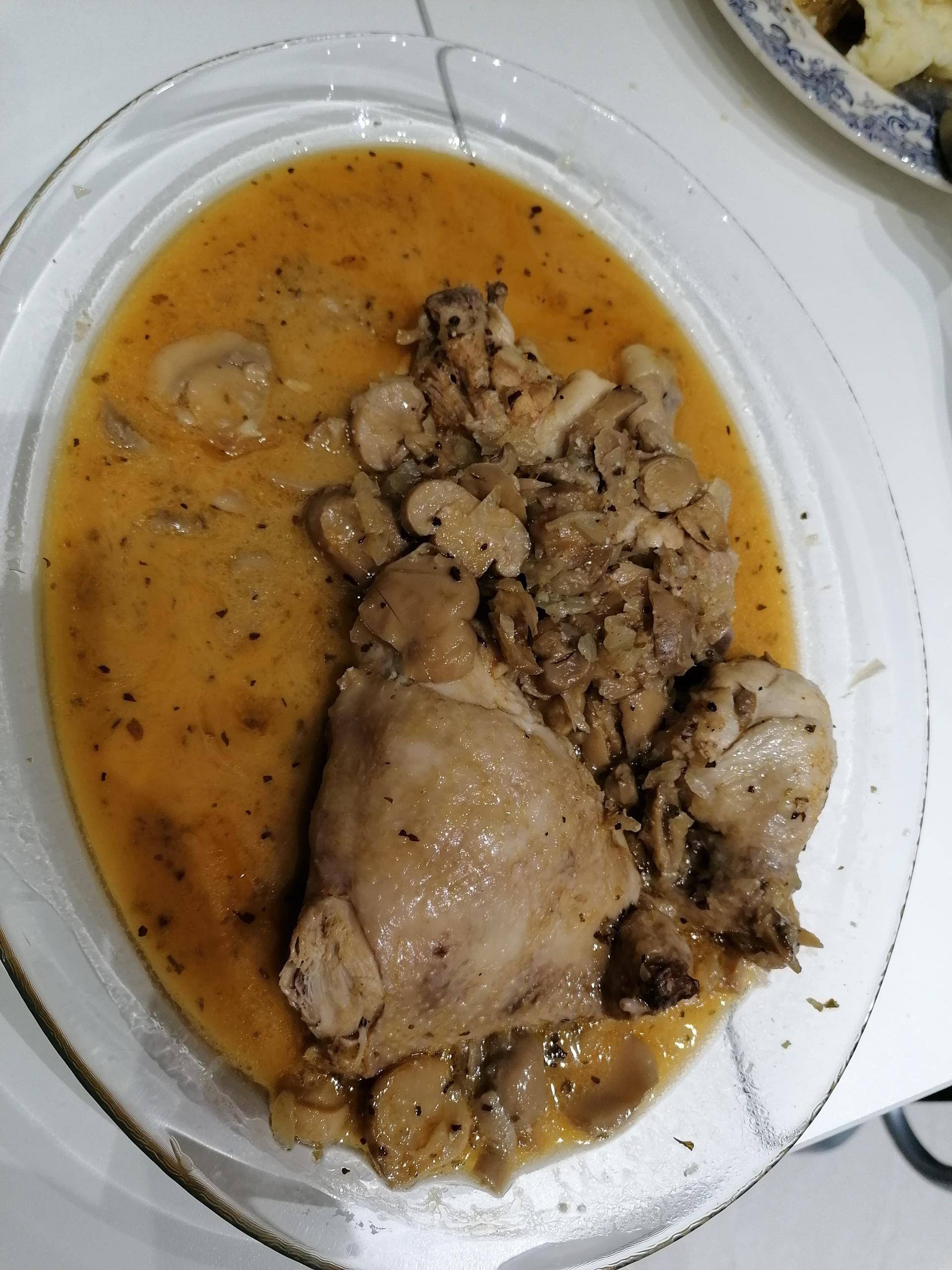 Cuisses de poulet avec champignons - Recepten Companion Connect XL | Moulinex