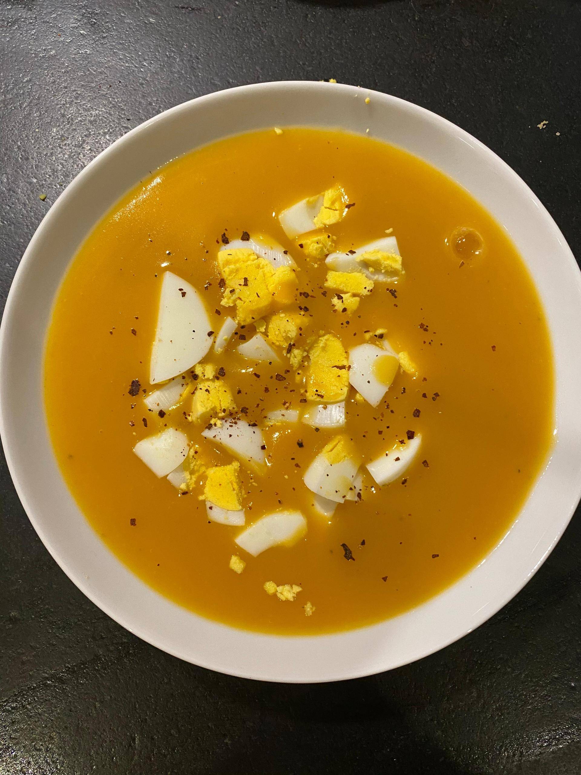 Soupe d’hiver aux œufs - Recette Companion XL | Moulinex