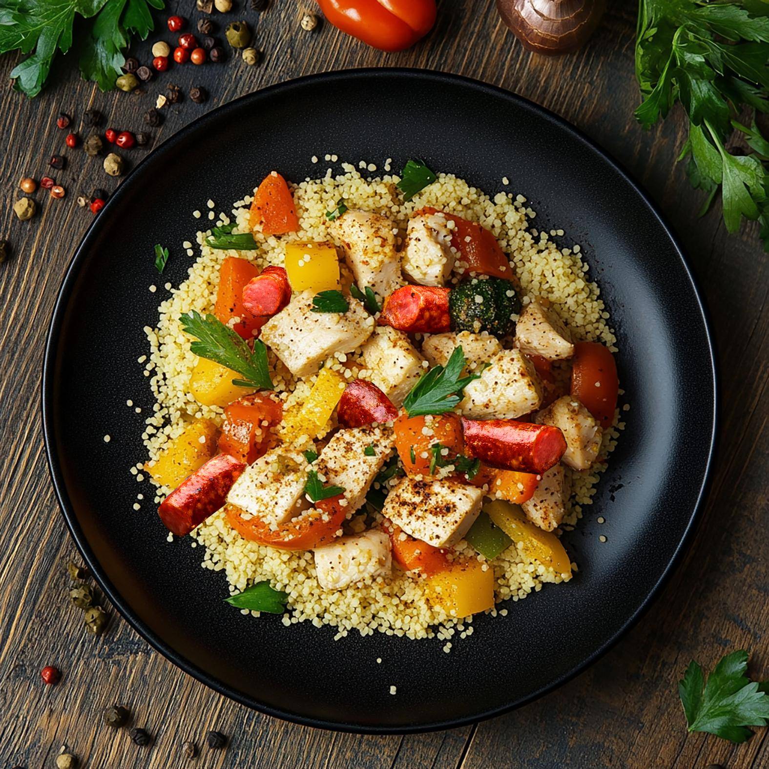 Couscous boulgour facile - Recette Cookeo | Moulinex
