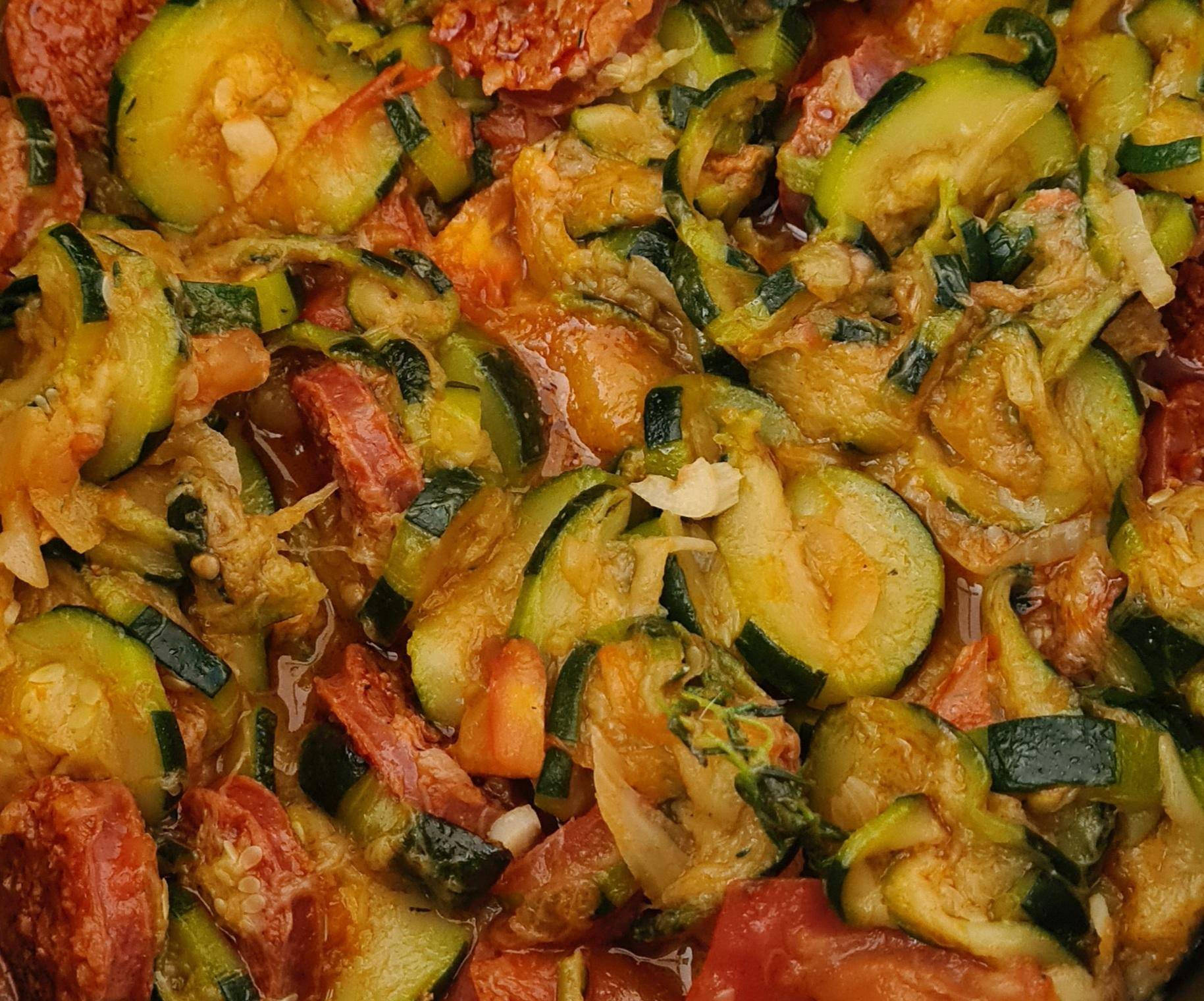 Courgettes au chorizo - Recette Cookeo | Moulinex