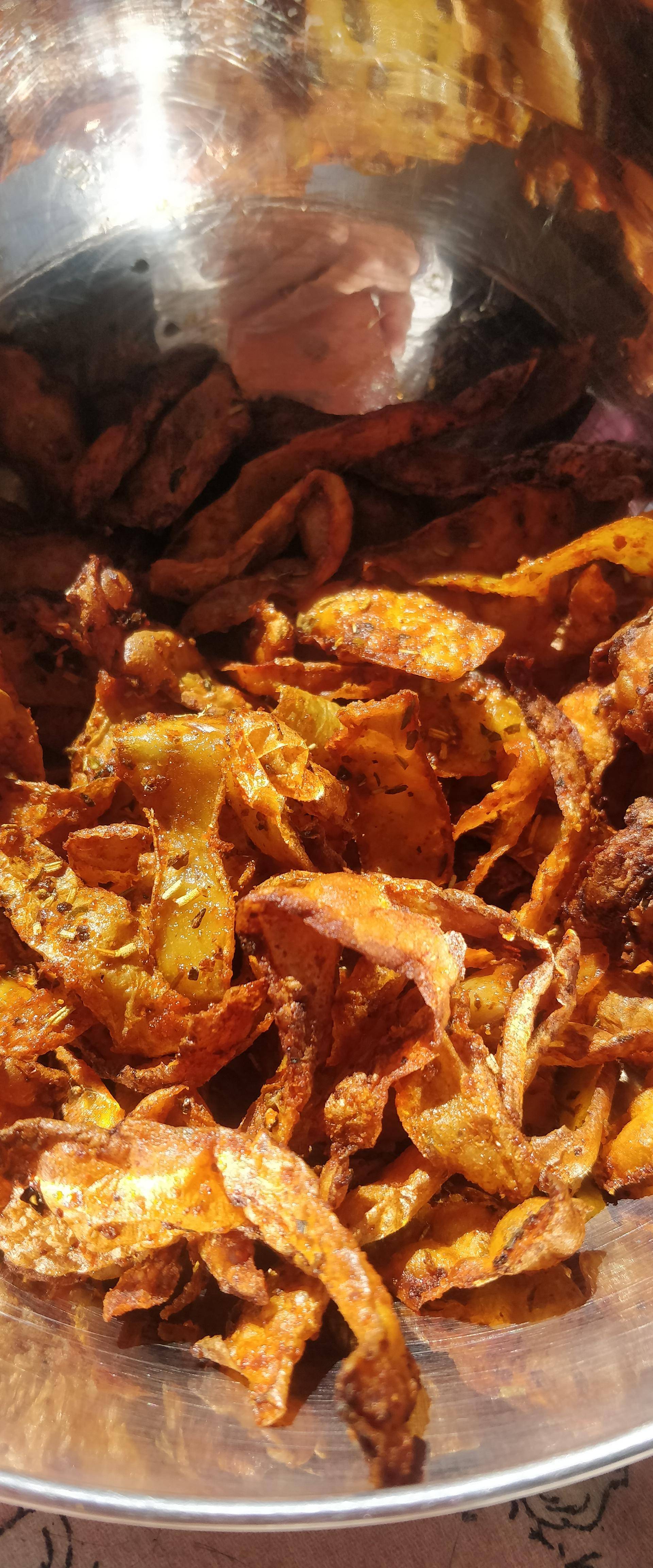 Chips de pelure de pomme de terre avec l'extra crisp ) - Recette Cookeo V3 | Moulinex