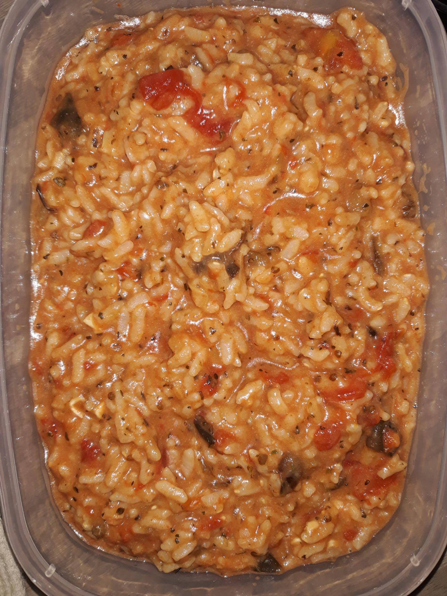 Risotto aubergine chèvre - Recepten Cookeo | Moulinex